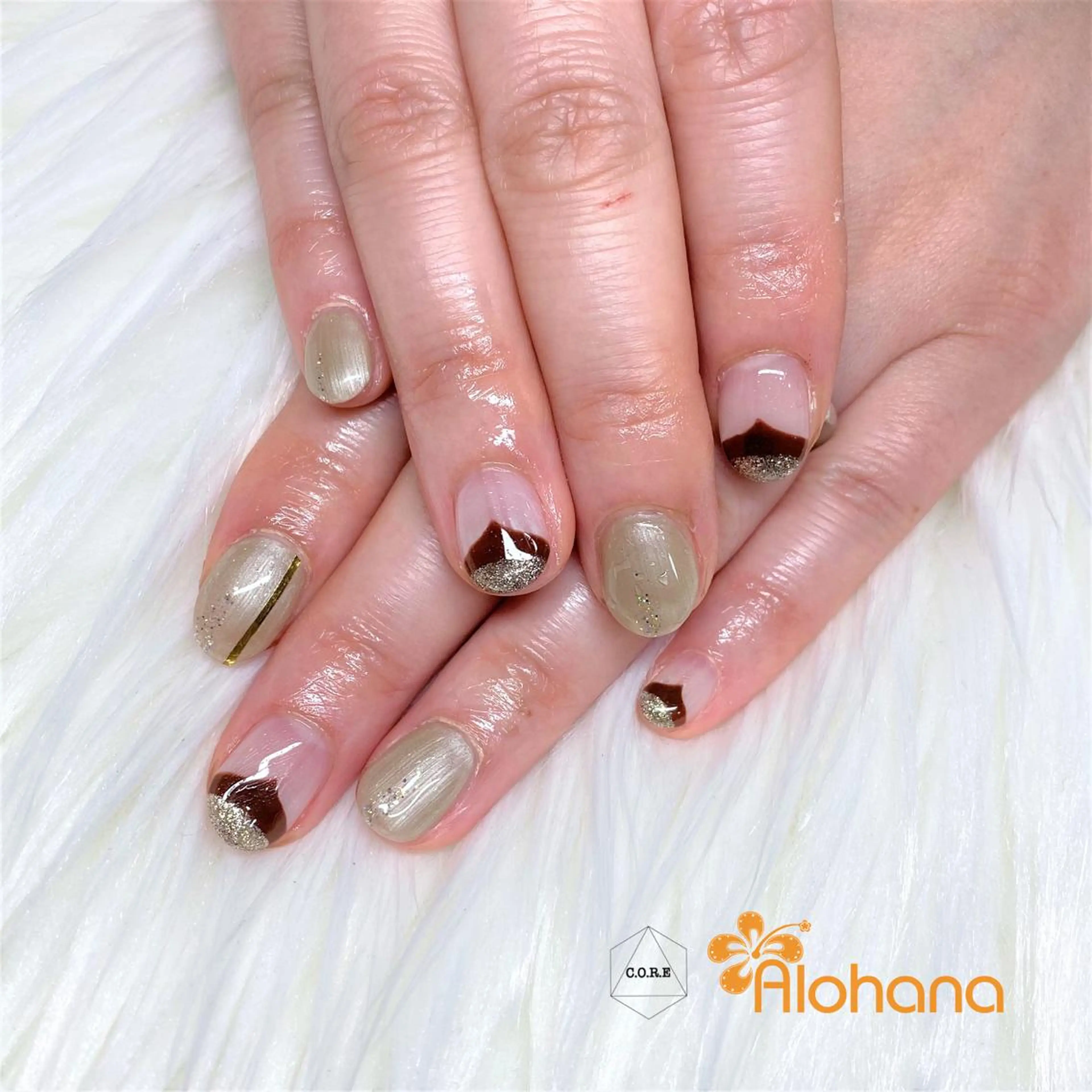 ネイル ハンドネイル Alohana所属・Alohana Minaのネイルデザイン