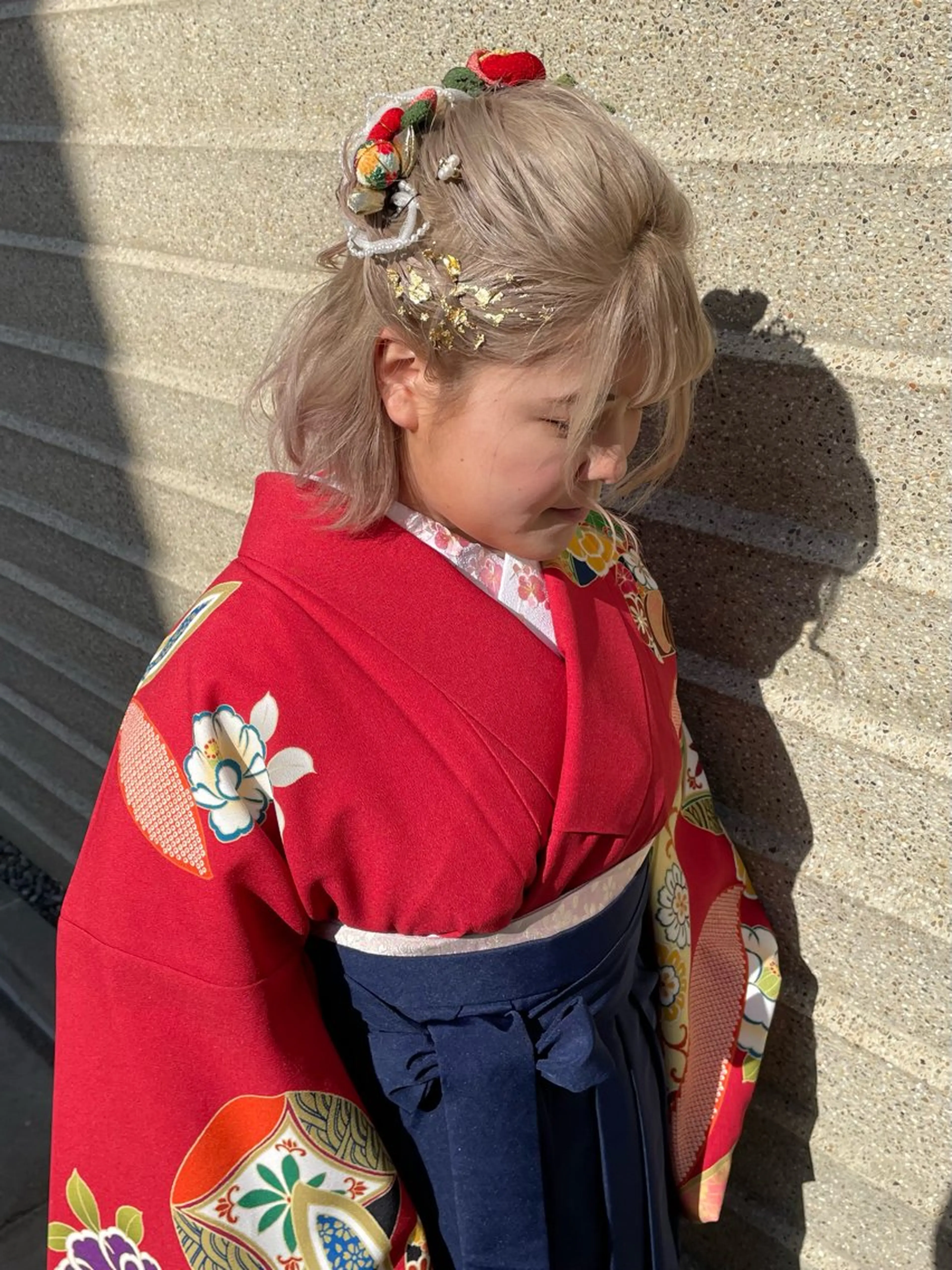 ミディアム 卒業式のヘアスタイル 学生 韓国風ヘア 着付け 当日予約大歓迎💕/ Chisatoのその他イメージ