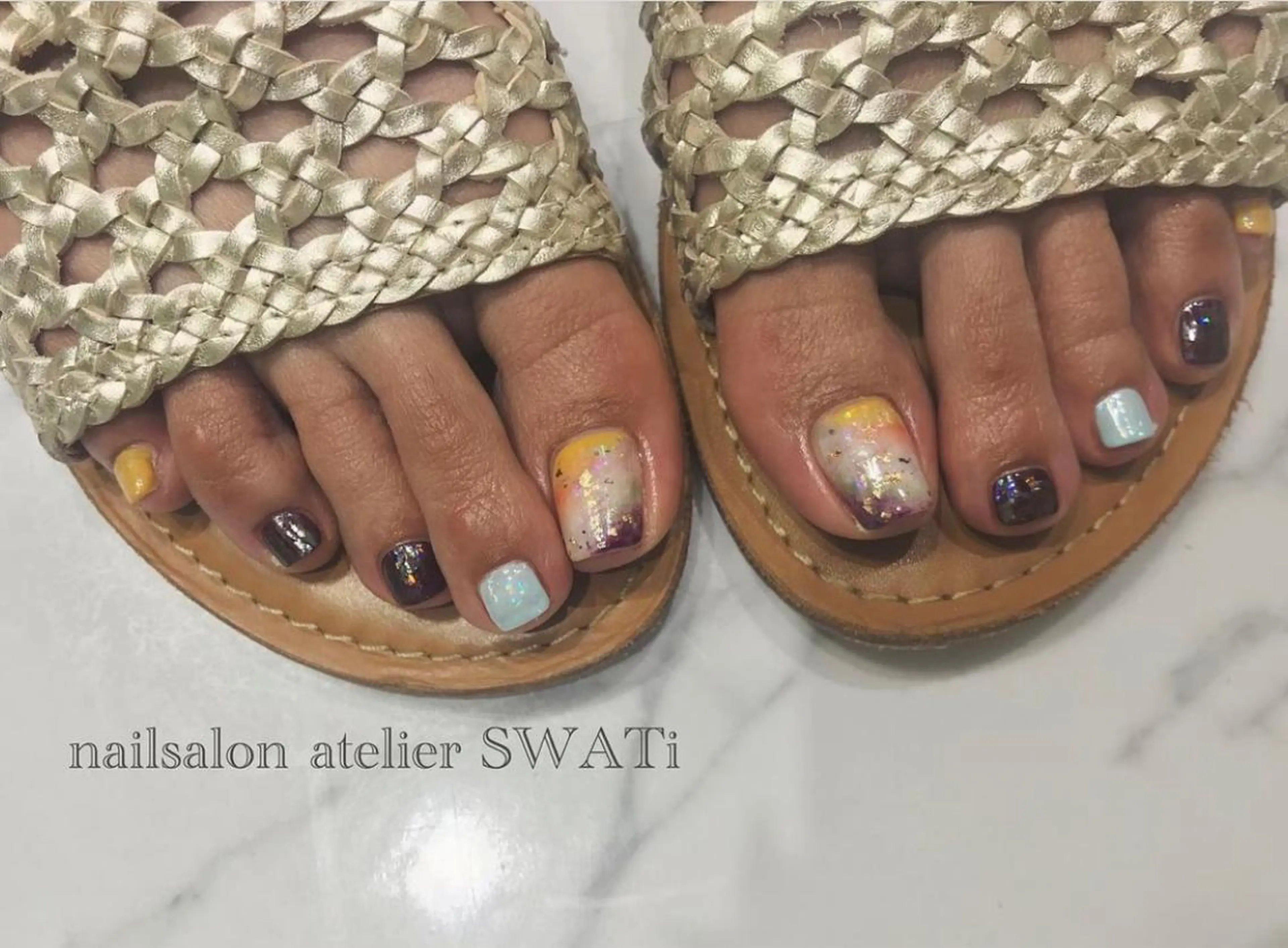 ネイル ヘアーサロン大野所属・nailsalon SWATiのネイルデザイン