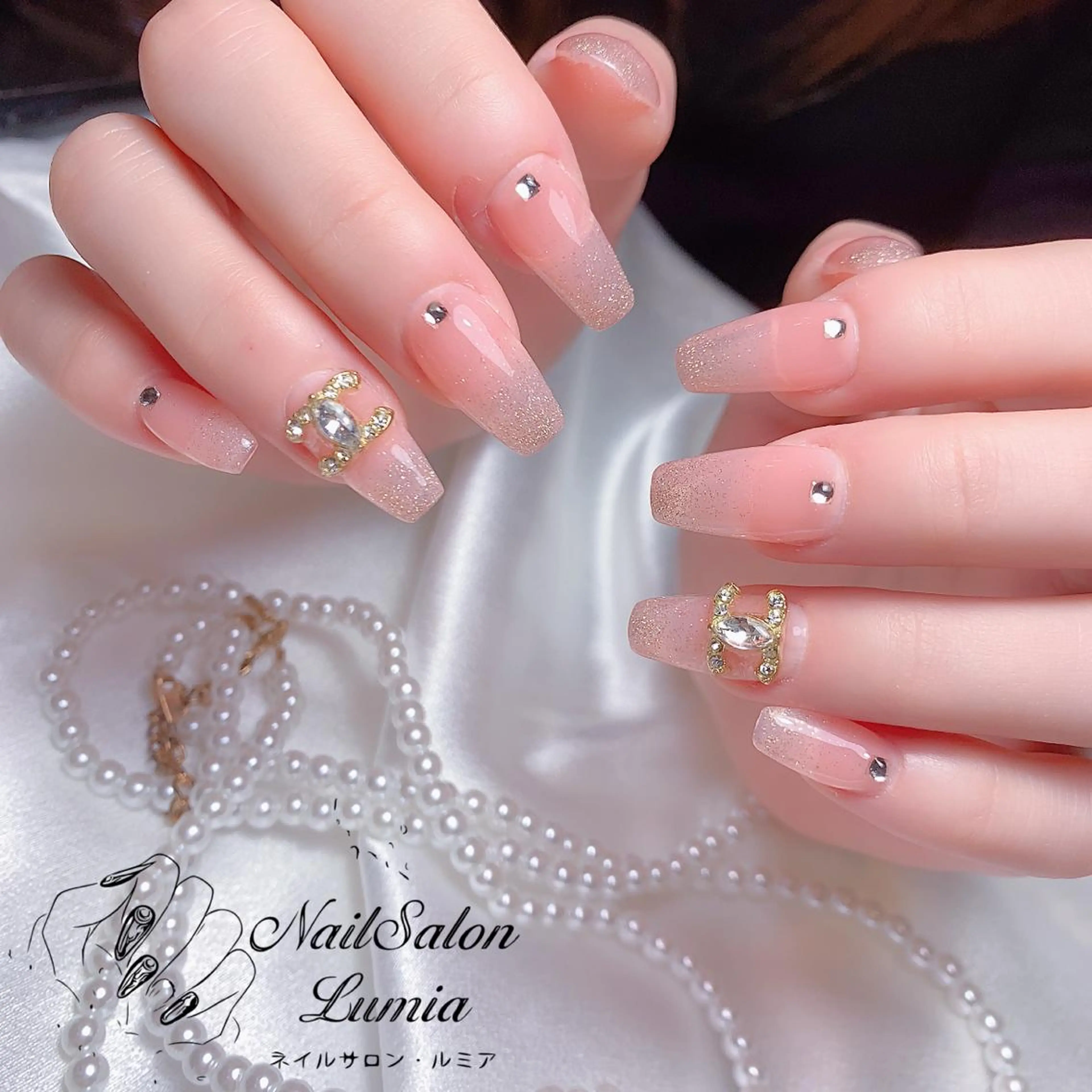 ネイル ハンドネイル ネイルサロン ルミア Lumia 店長のネイルデザイン