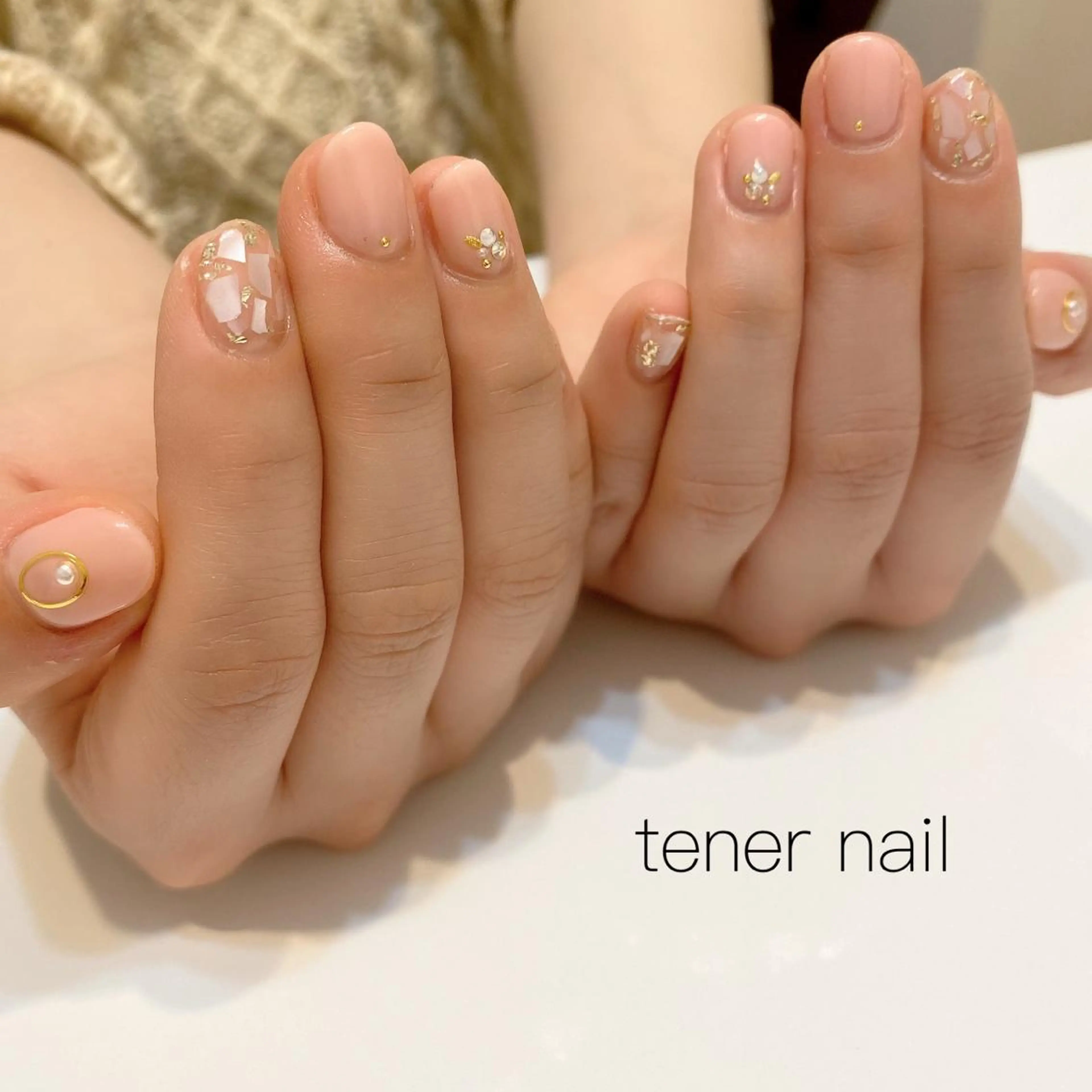 ネイル アートネイル ピンク tener  nail  テネルネイル所属・テネルネイル tener nailのネイルデザイン