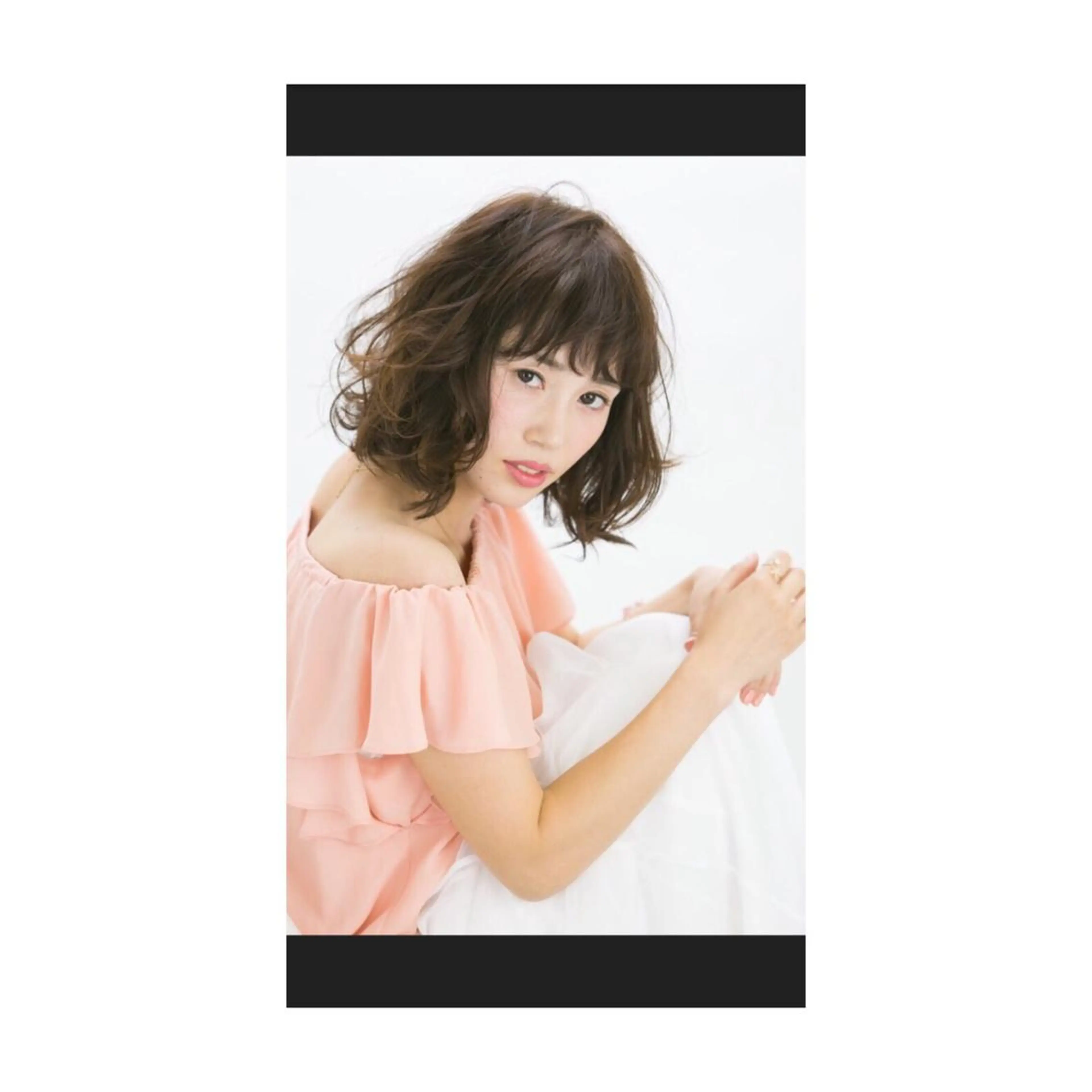 ミディアム パーマ 最上 幸司郎のヘアスタイル