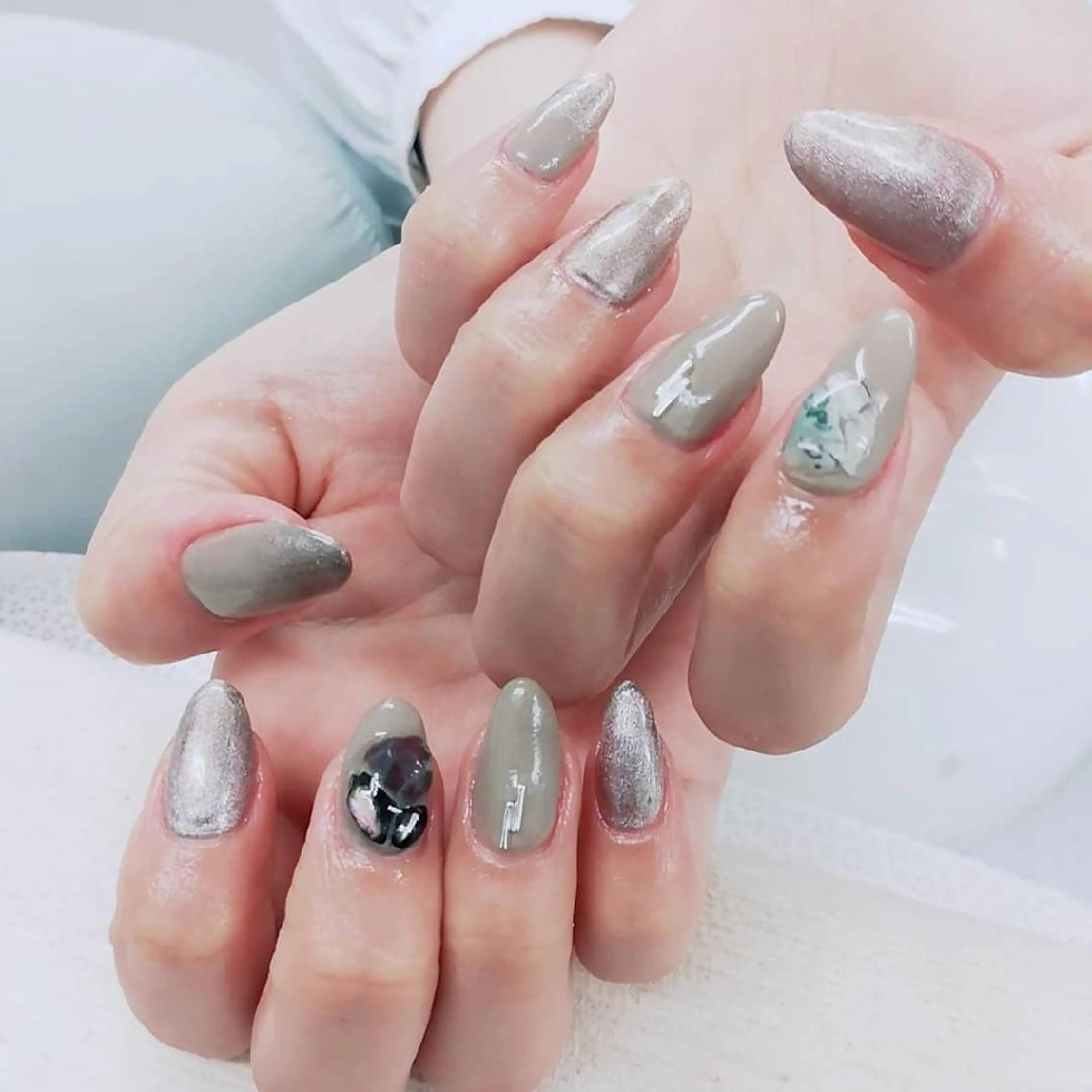 ネイル ハンドネイル 板倉 店長のネイルデザイン