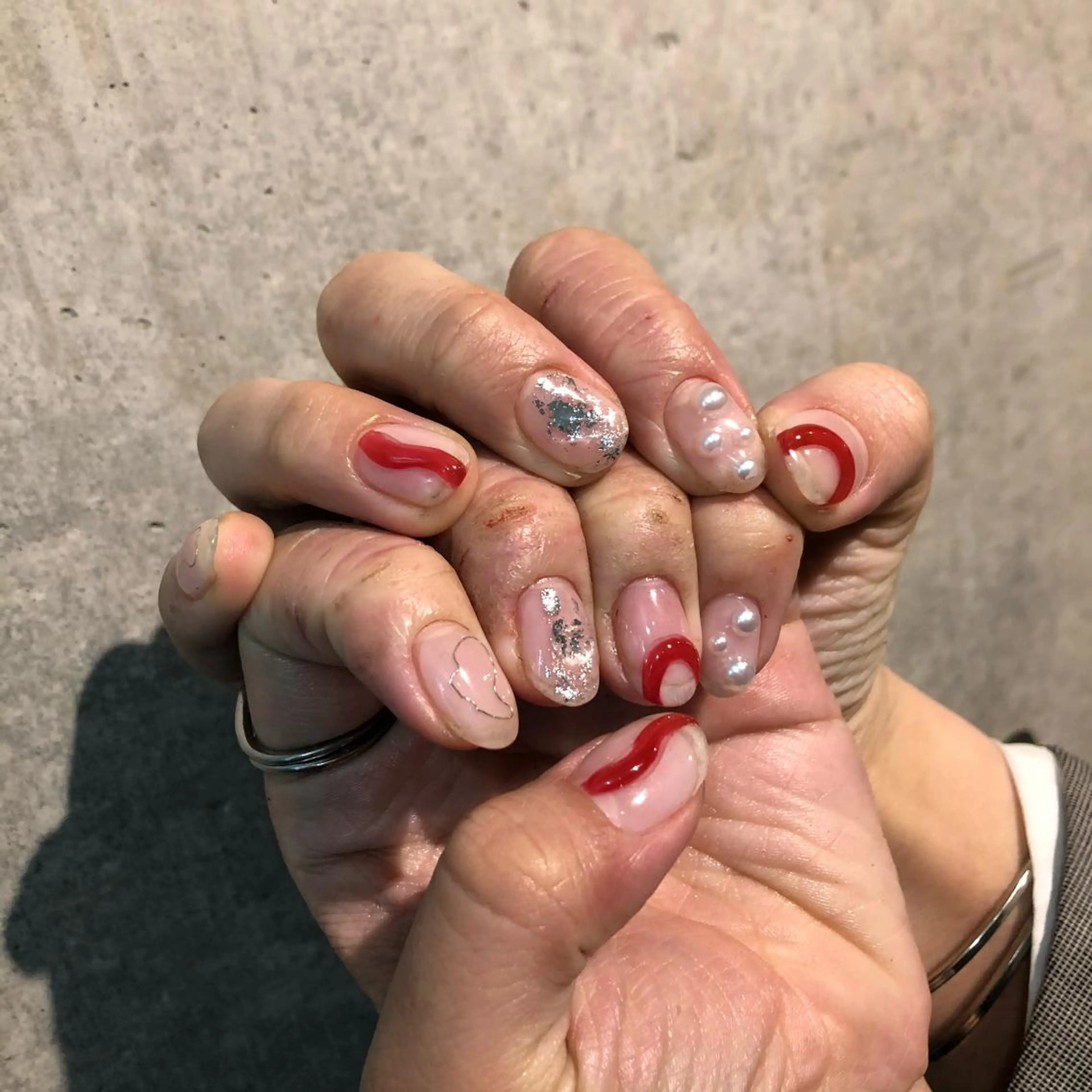 ネイル 8113 海外/y2k/韓国のネイルデザイン