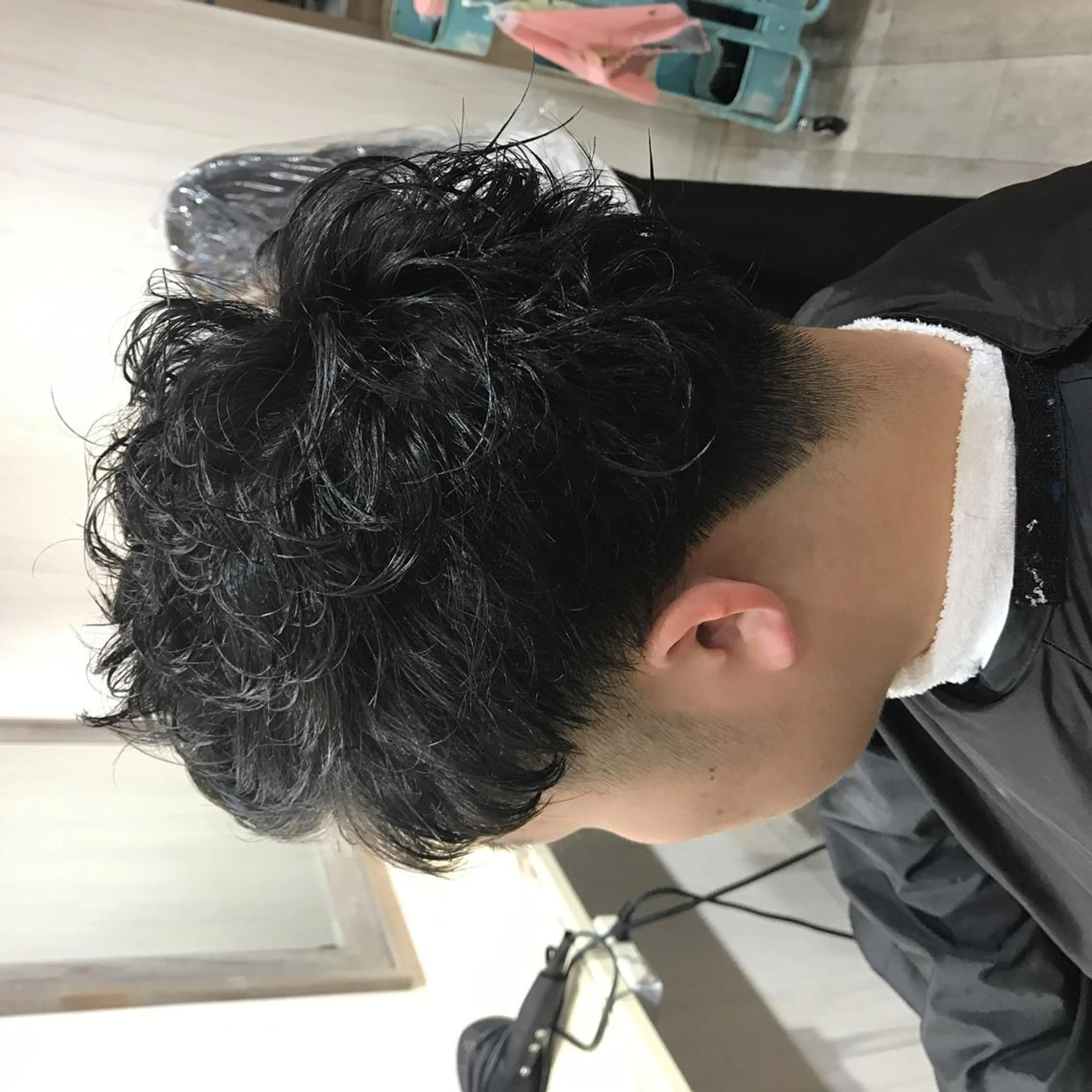 ミディアム カラー パーマ 嶋村夏実🌼レイヤー 🌸白髪ぼかしのヘアスタイル