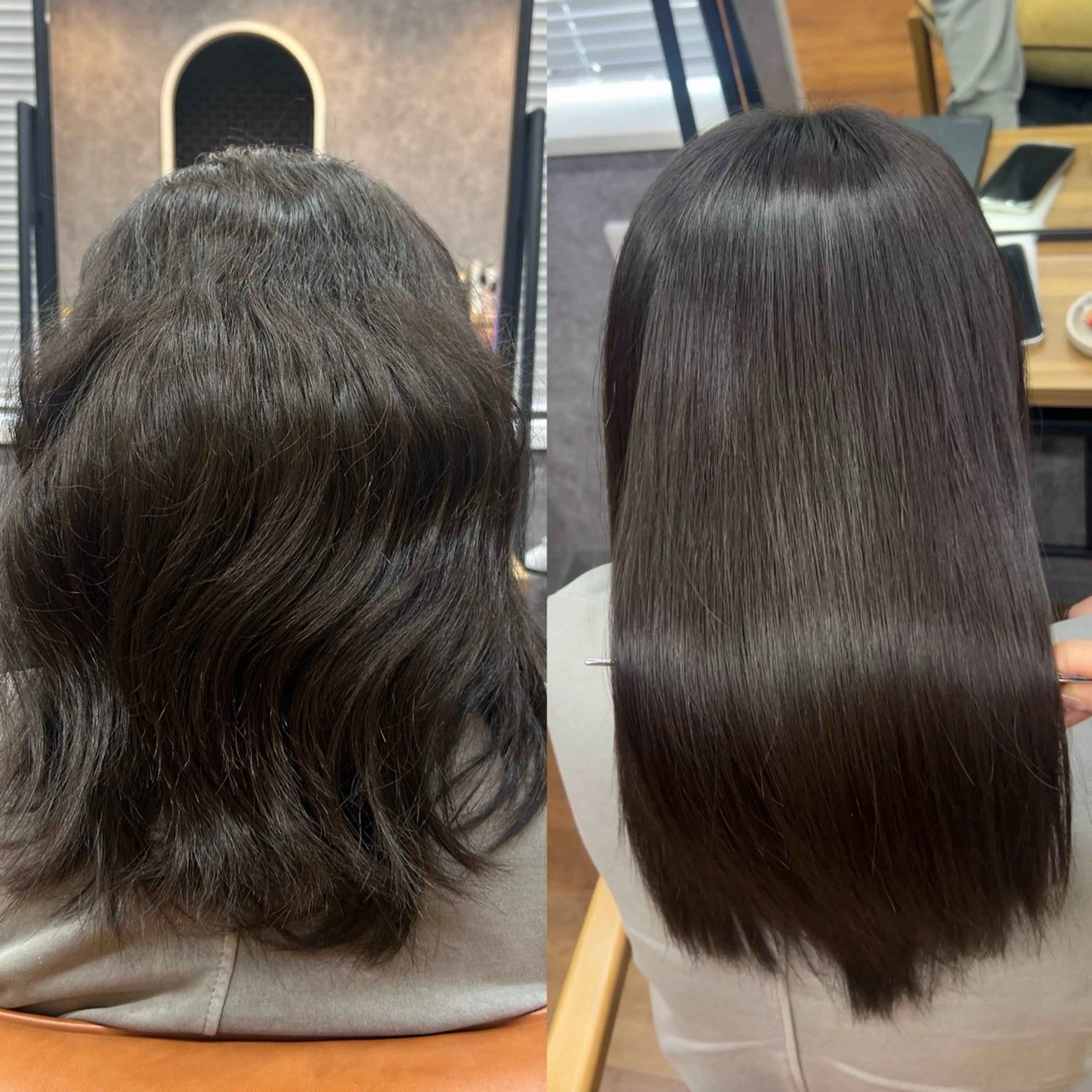 セミロング カット 縮毛矯正 トリートメント cocoa【ココア】船橋所属・Cocoa船橋🦄 chinamiのヘアスタイル