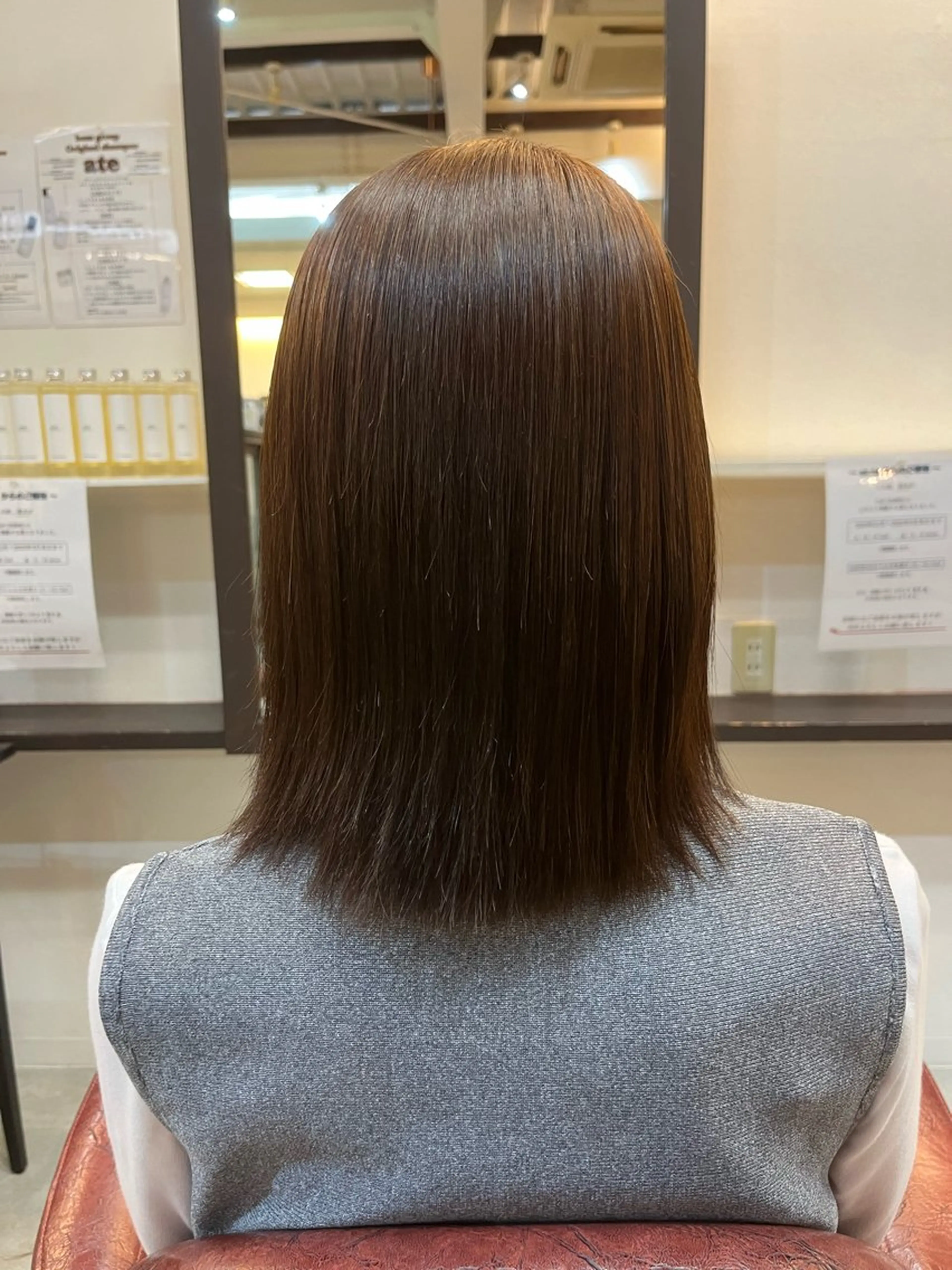 カラー mite所属・立道 樹奈のヘアスタイル