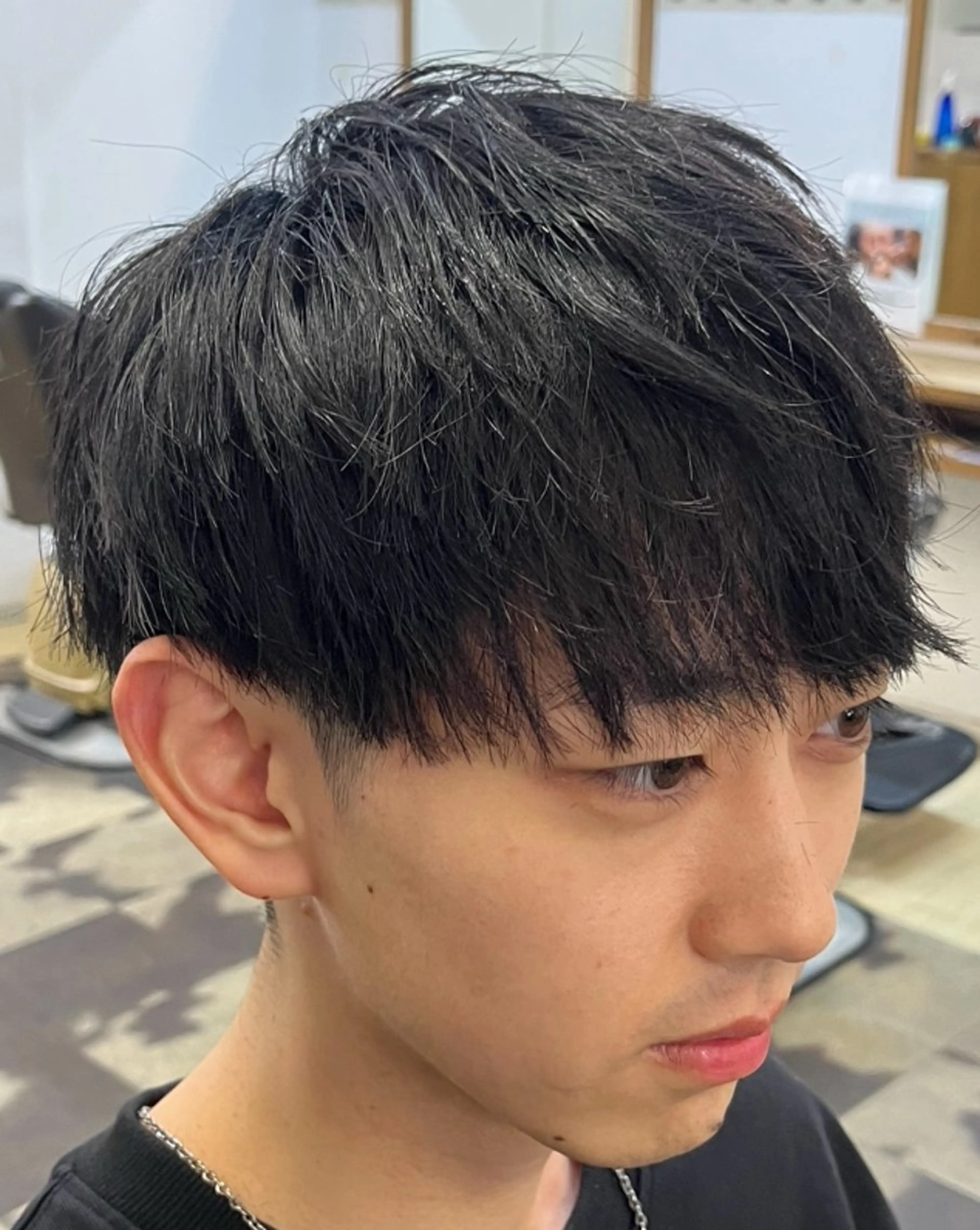 メンズ 市道 翼のヘアスタイル