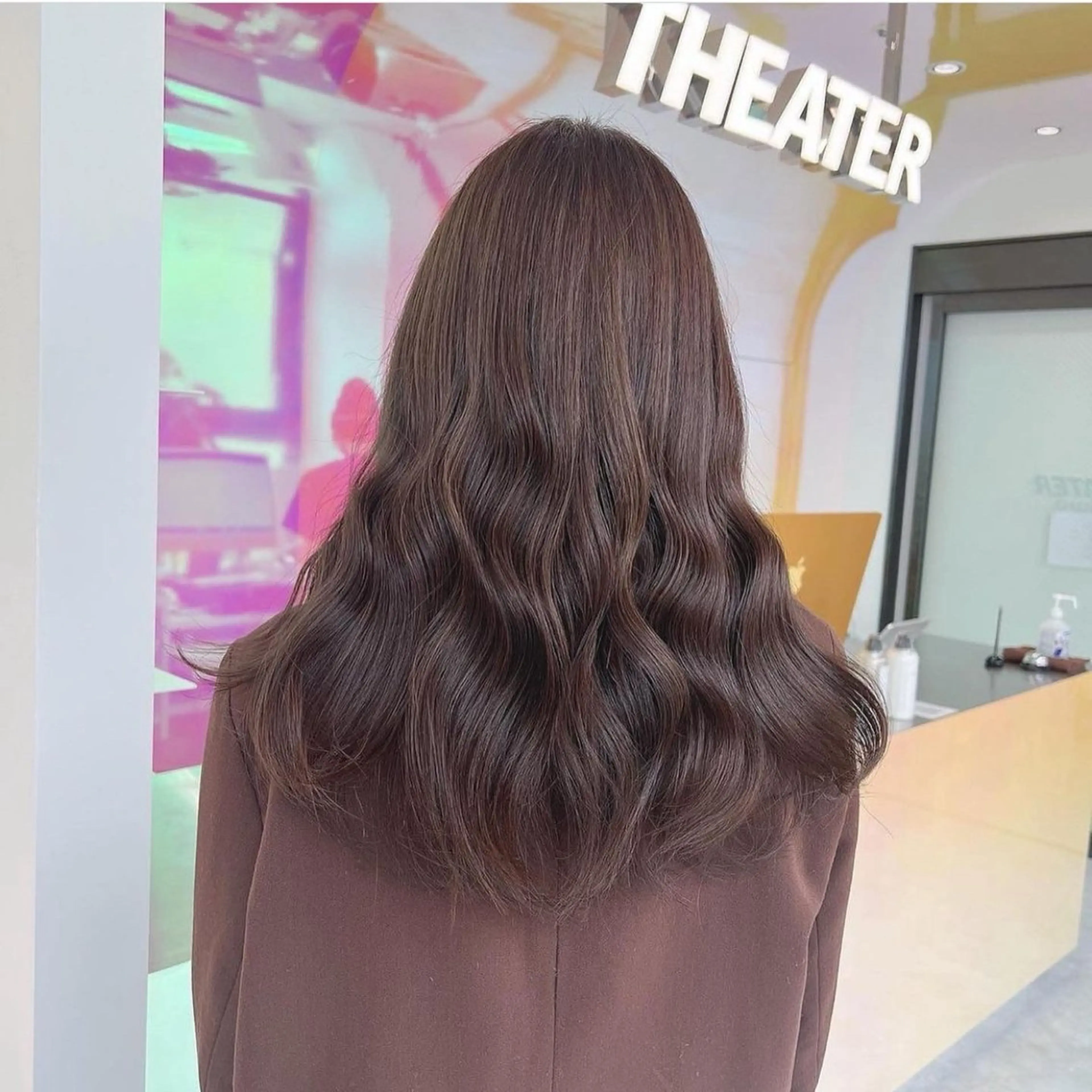 ロング カラー パーマ ヘアアレンジ メンズ 🤍透明感カラー🤍 ブリーチ🤍AINEのヘアスタイル