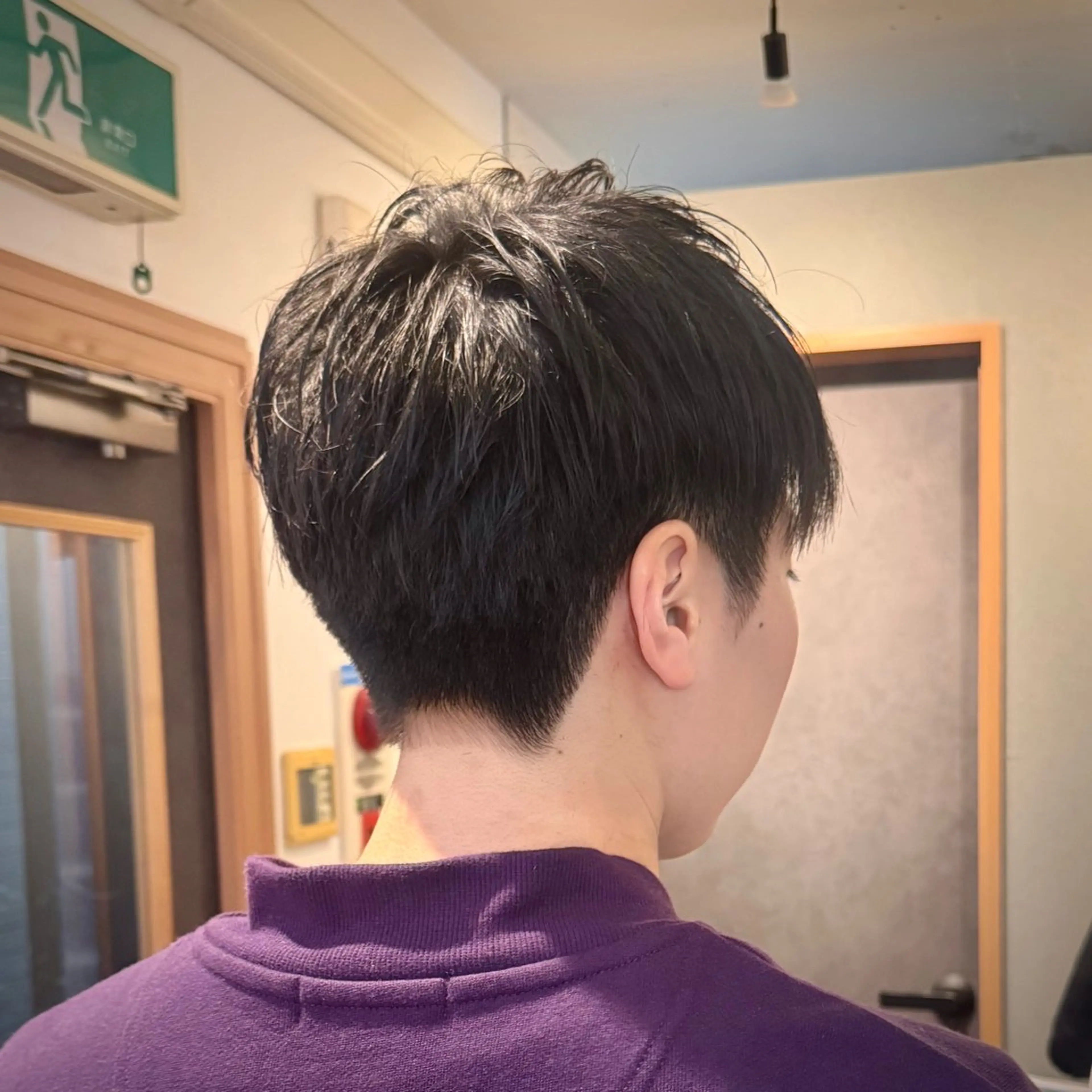 ショート メンズ 刈り上げ カット GLADMAN'S CUT CLUB 立川所属・立川メンズカット/ メンズパーマ💈三上のヘアスタイル