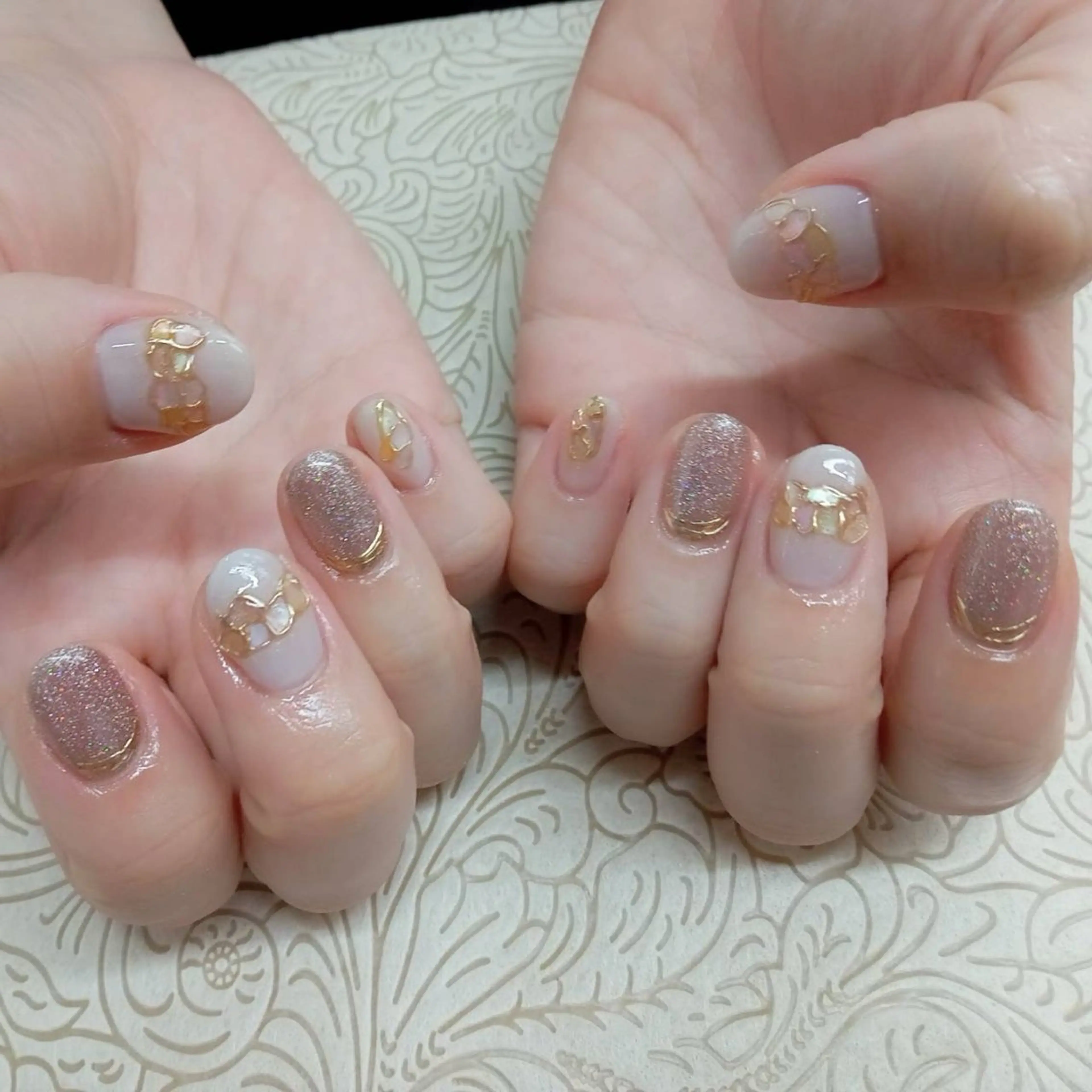 ネイル フラワーネイル precious nail room所属・precious nail  roomのネイルデザイン