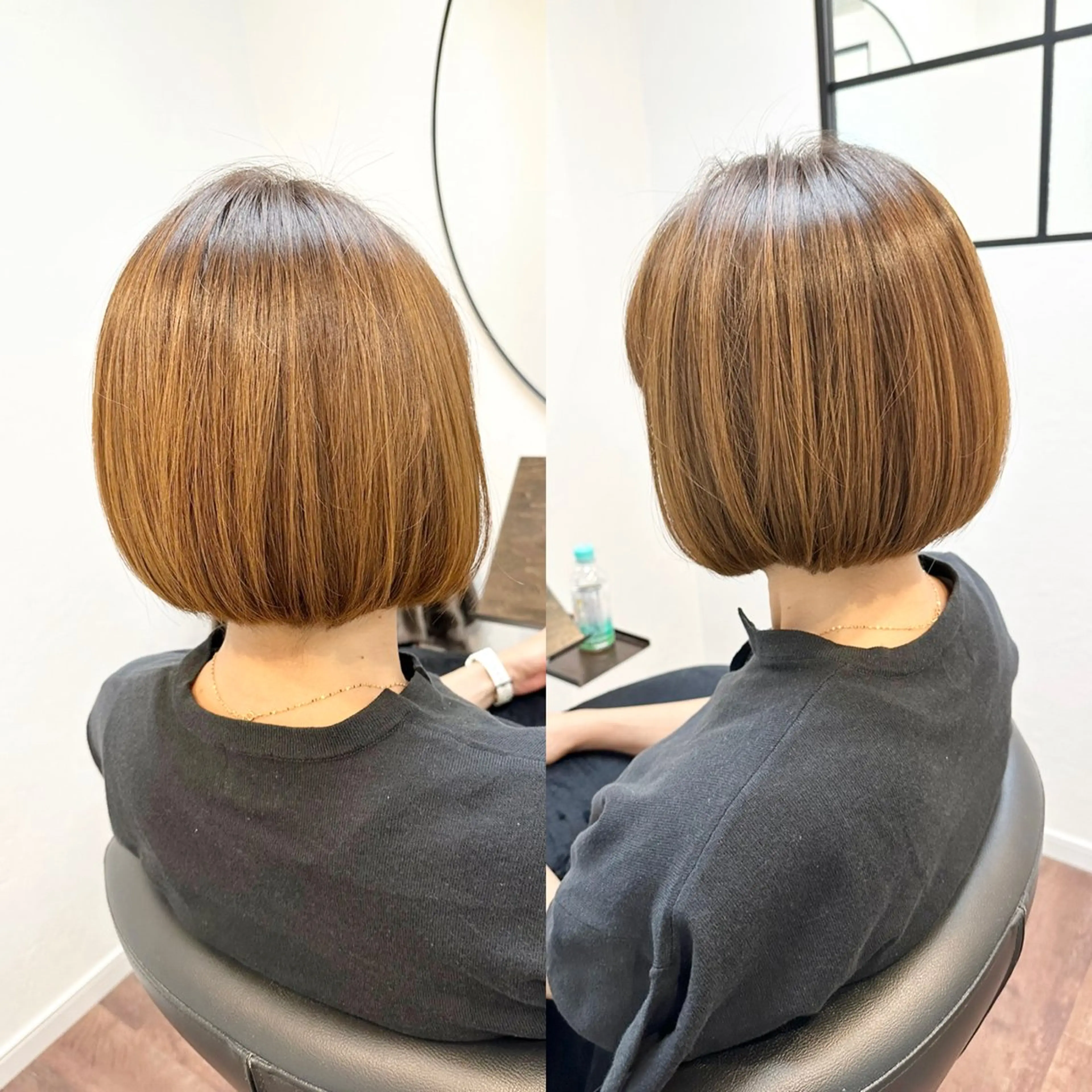 ミディアム 美容室 @Hairモデル募集のヘアスタイル