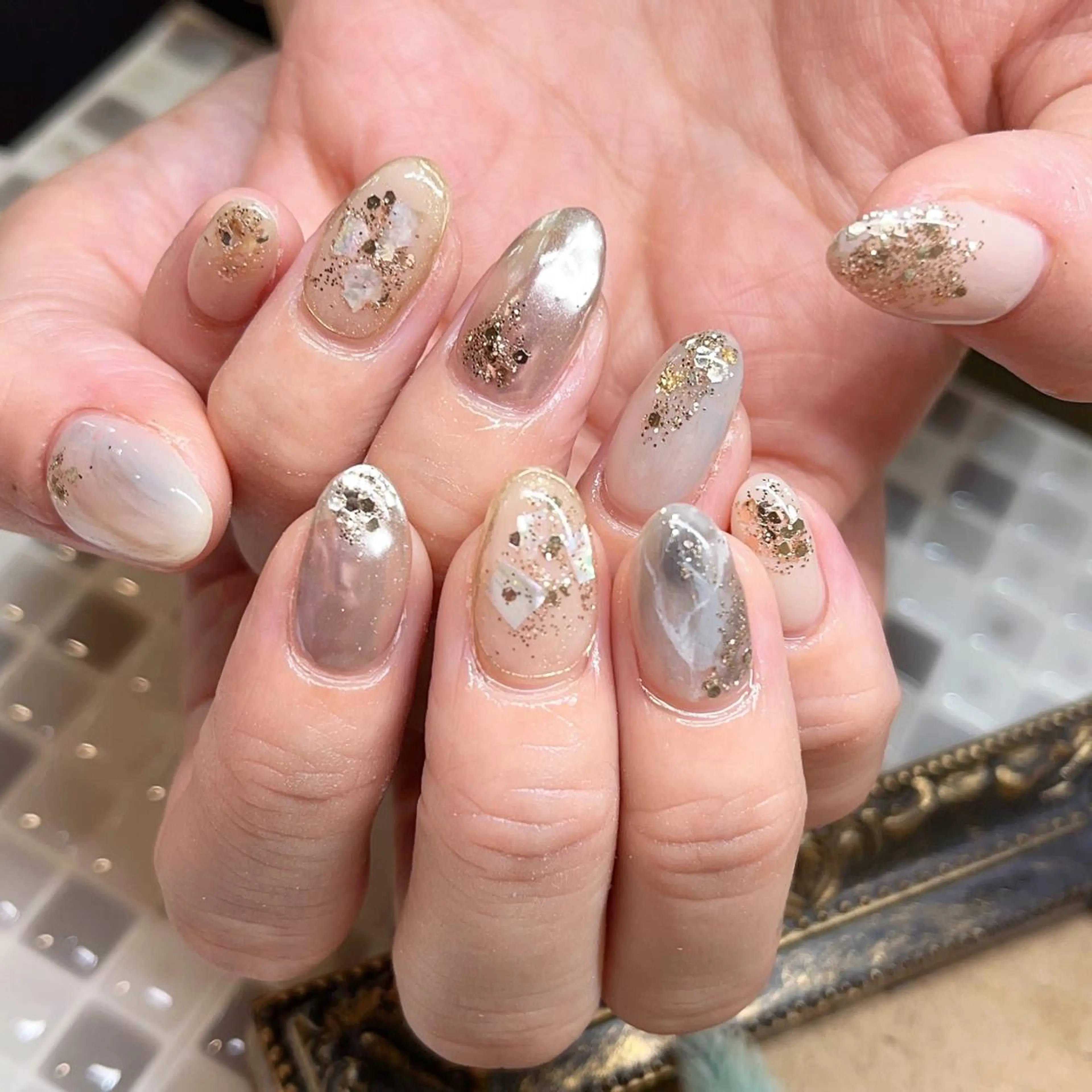 ネイル ニュアンスネイル ♡Nailist yui♡のネイルデザイン