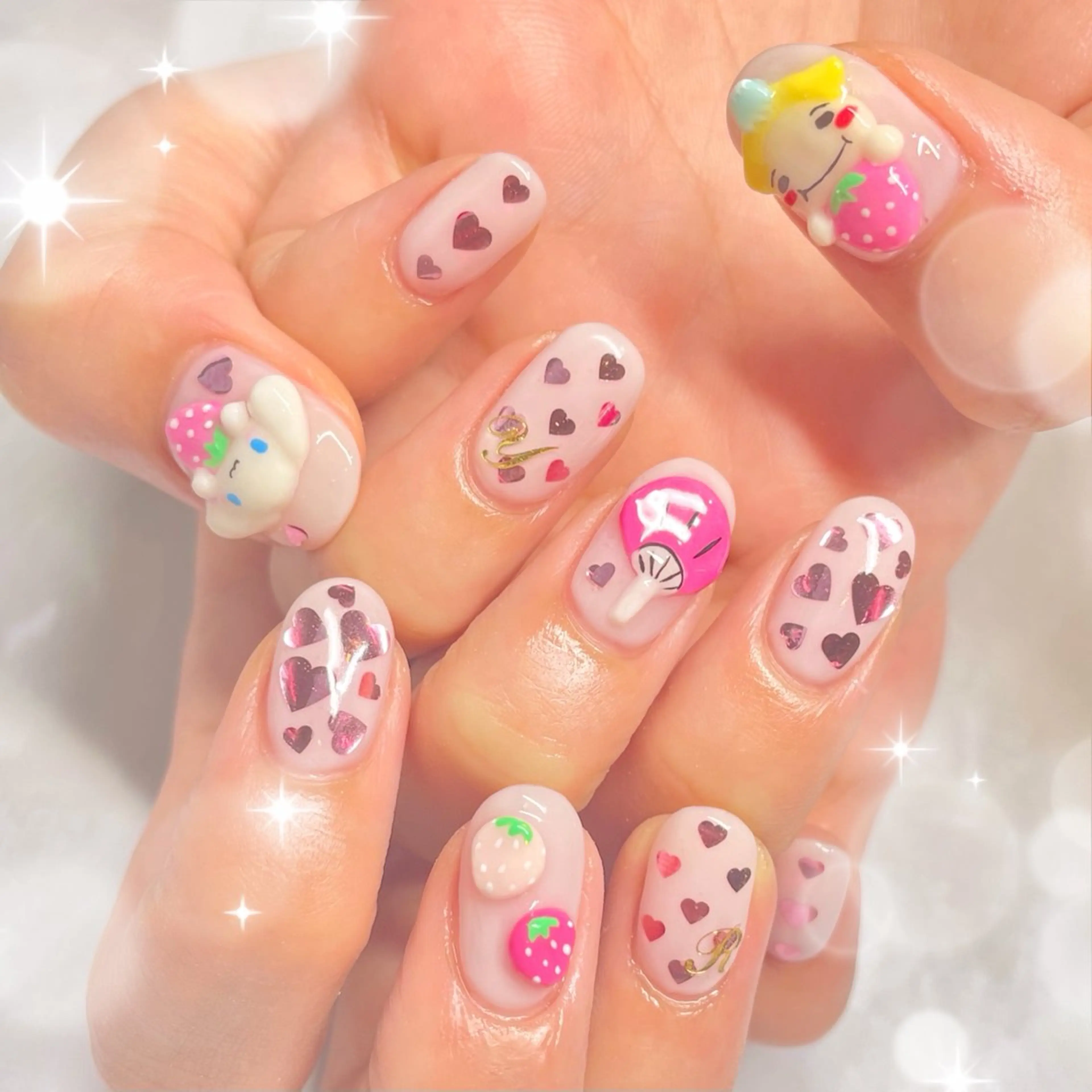 ネイル joieange京橋 nanamiのネイルデザイン