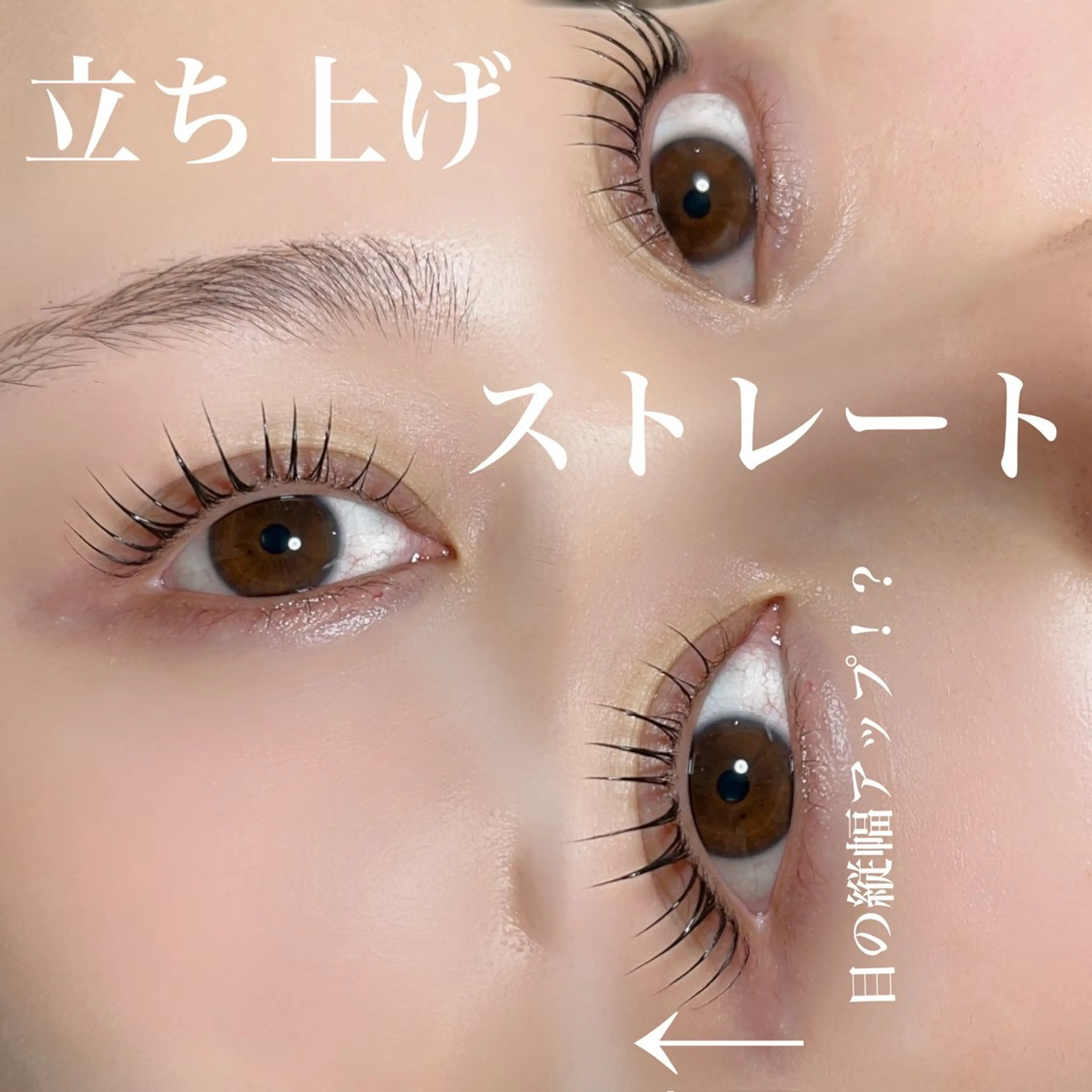 マツエク・マツパ 韓国風マツエク パリジェンヌラッシュリフト 一重×まつ毛パーマ MONDO MIZUKIのマツエク・マツパデザイン