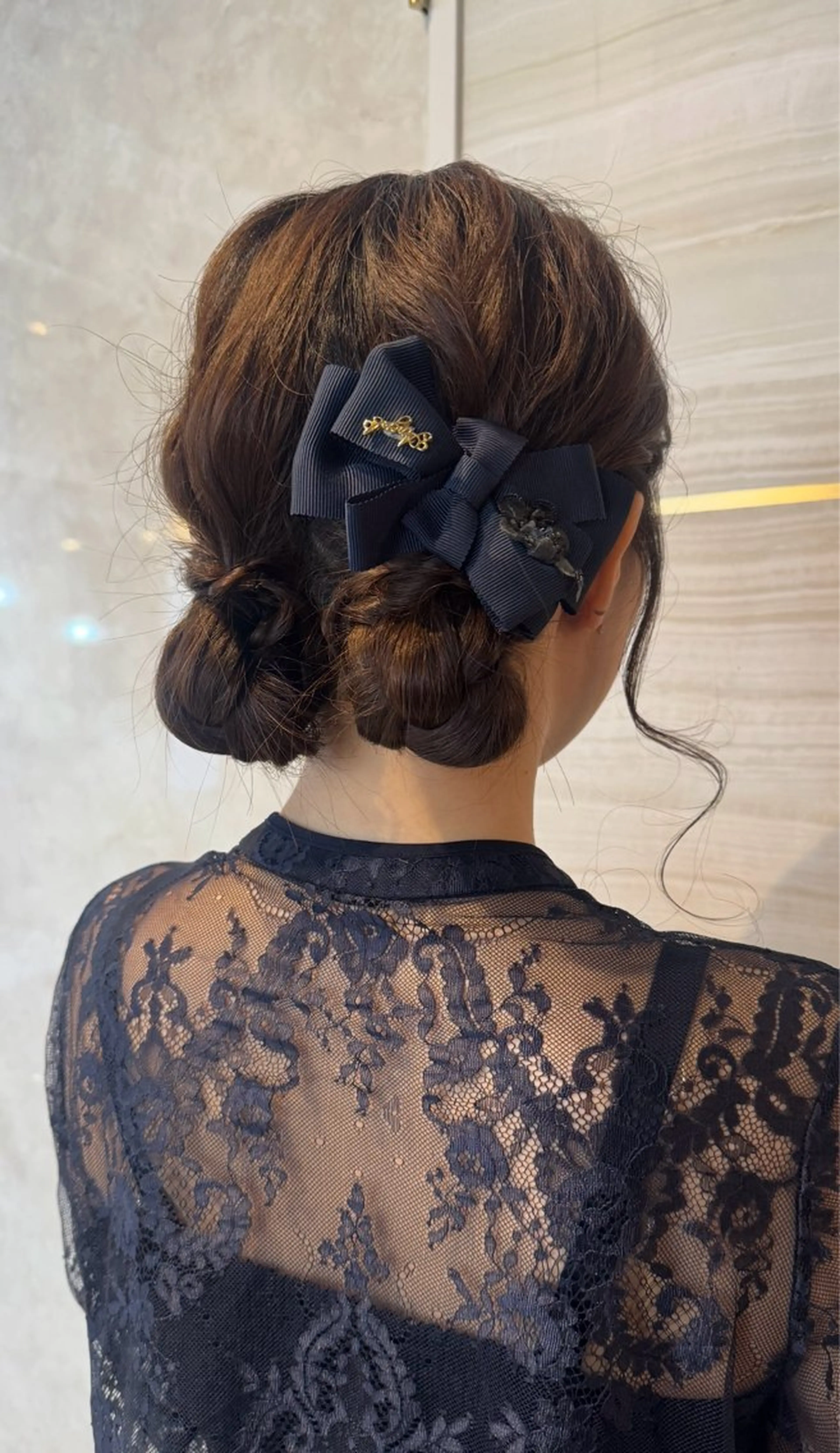 ミディアム 島崎 穂乃香のヘアスタイル