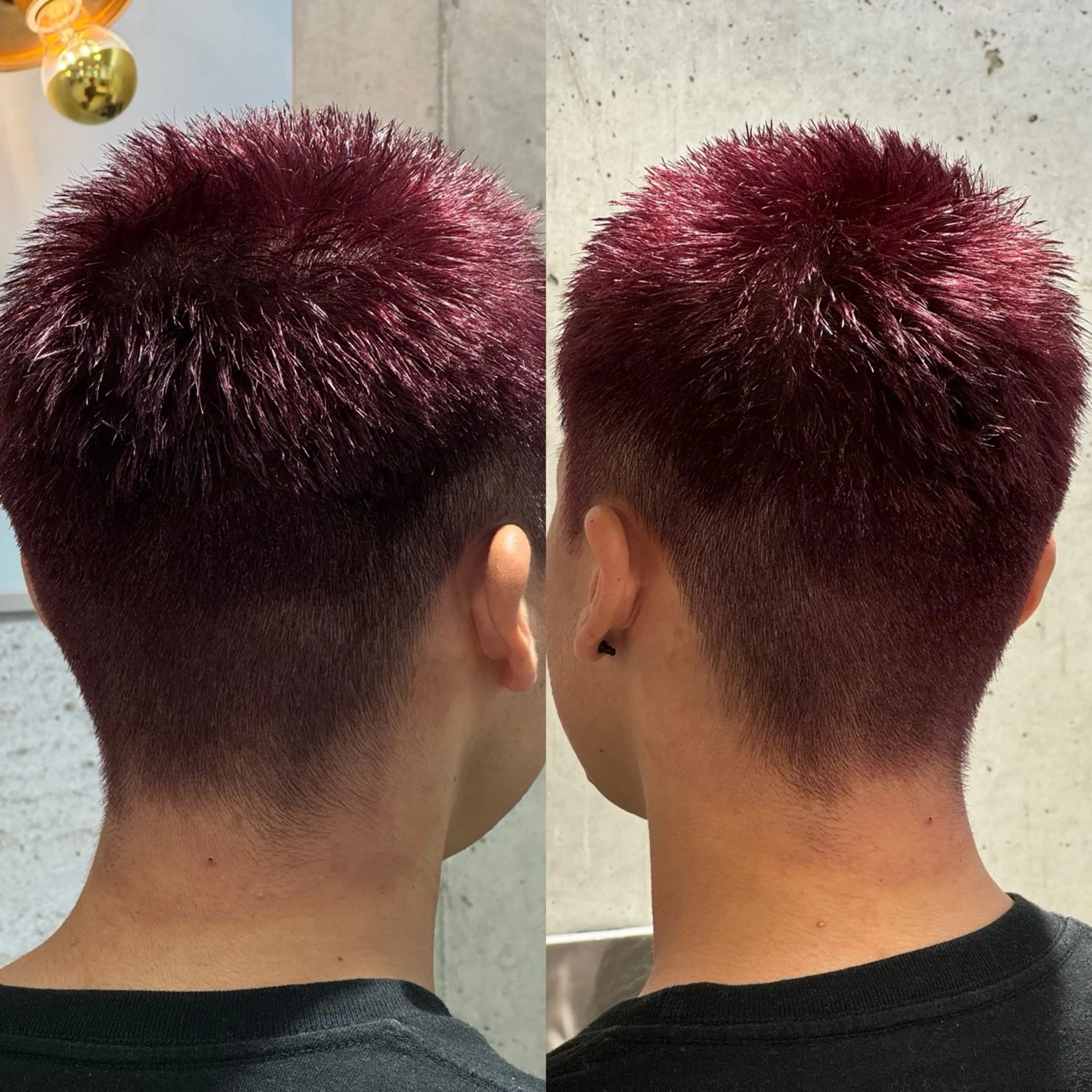 ショート カット ヘアカラー トリートメント 加藤 泰輔のヘアスタイル