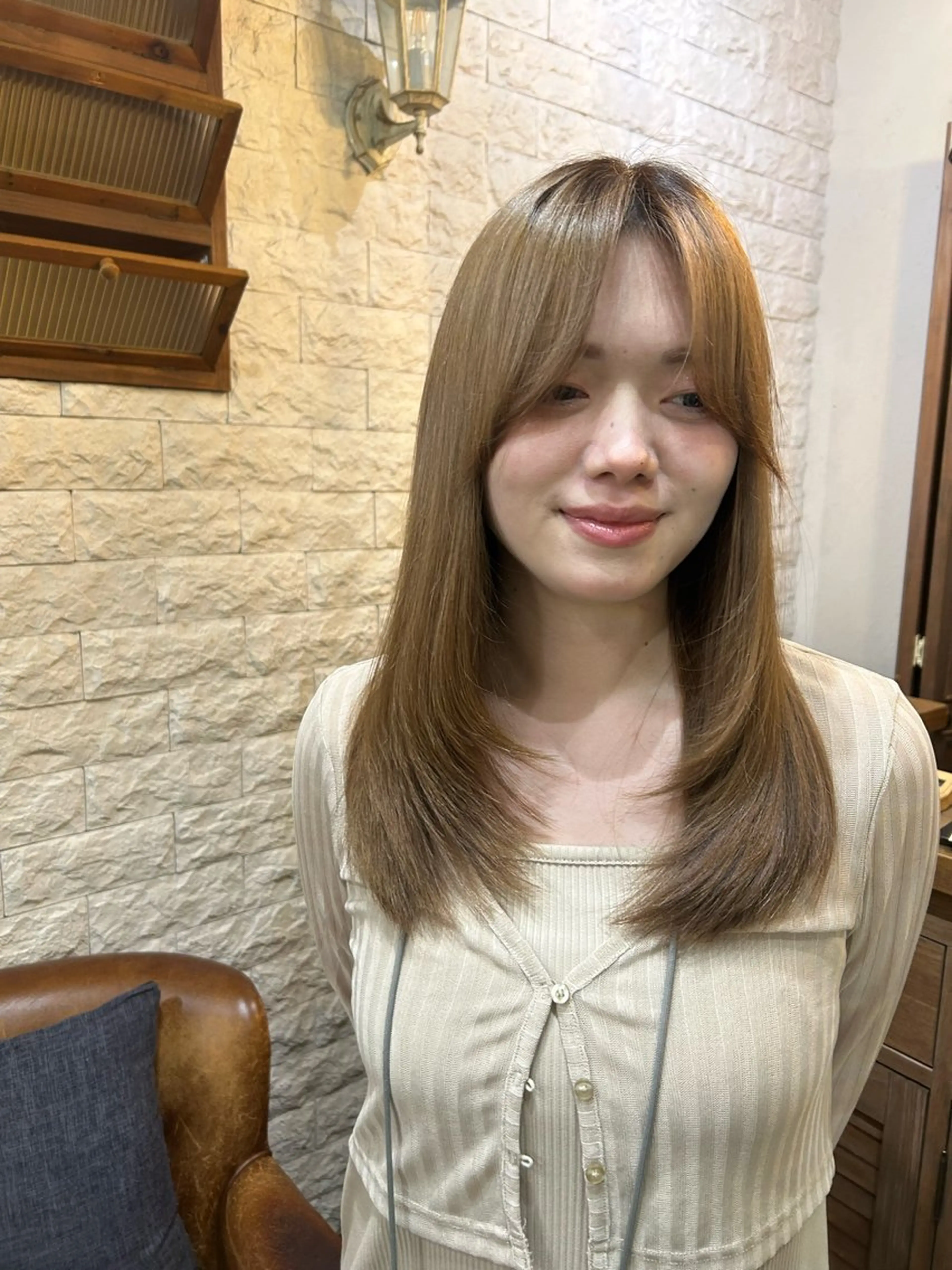 セミロング 丸みショート/新宿 /みづき🐏のヘアスタイル