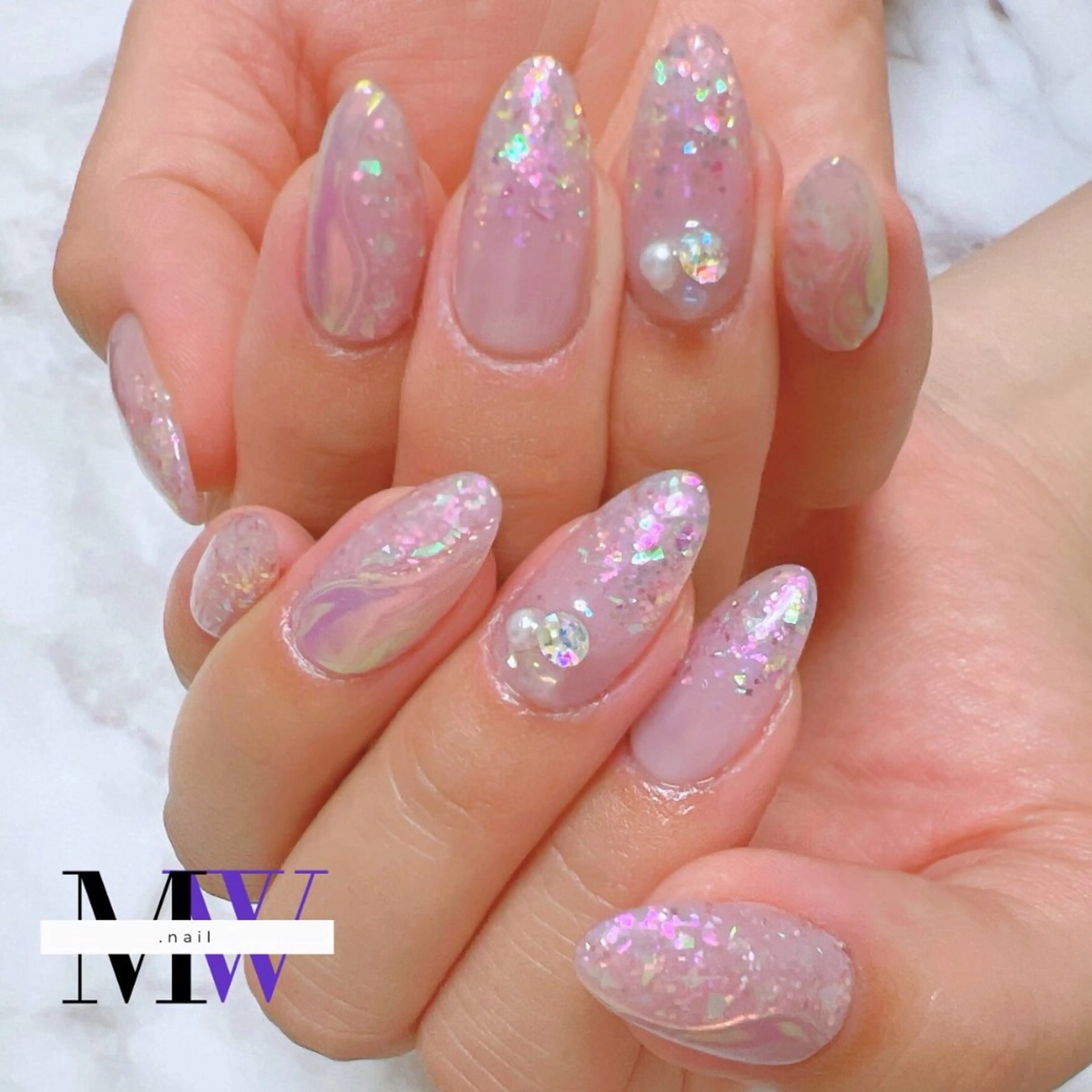ネイル MW .nailのネイルデザイン