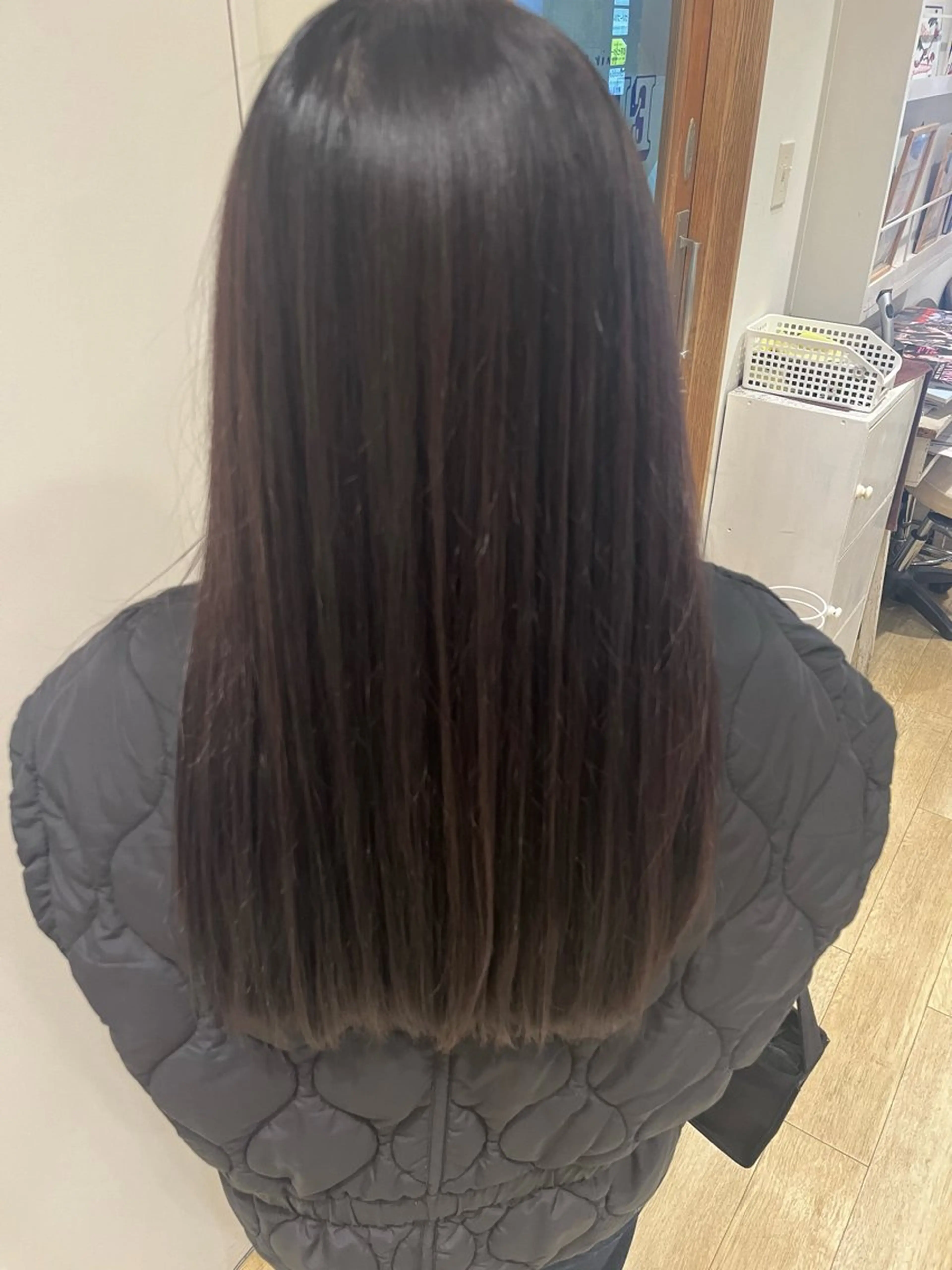 ロング カラー ブラウンカラー ラベンダーカラー 吉松 大輝のヘアスタイル