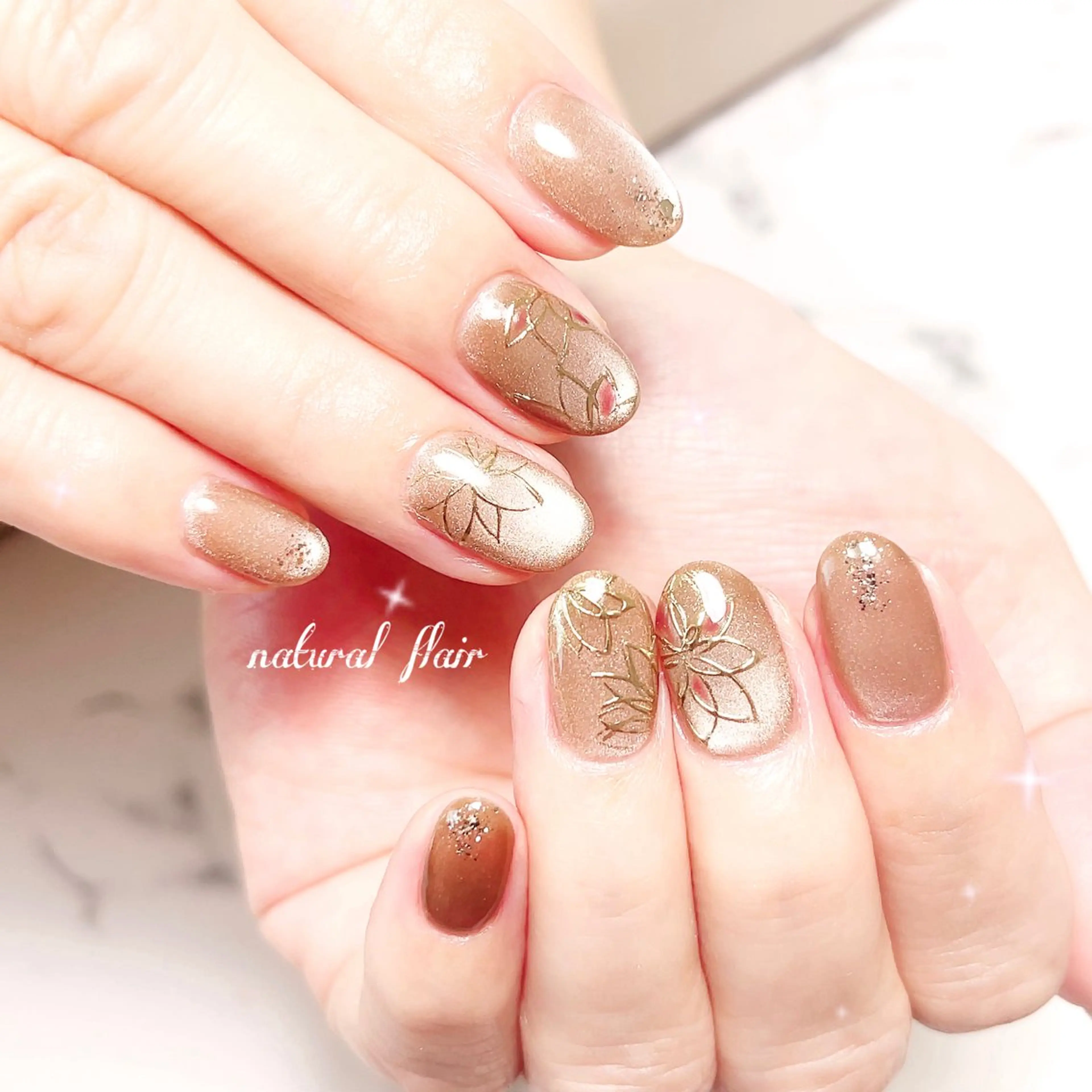 ネイル natural flairのネイルデザイン