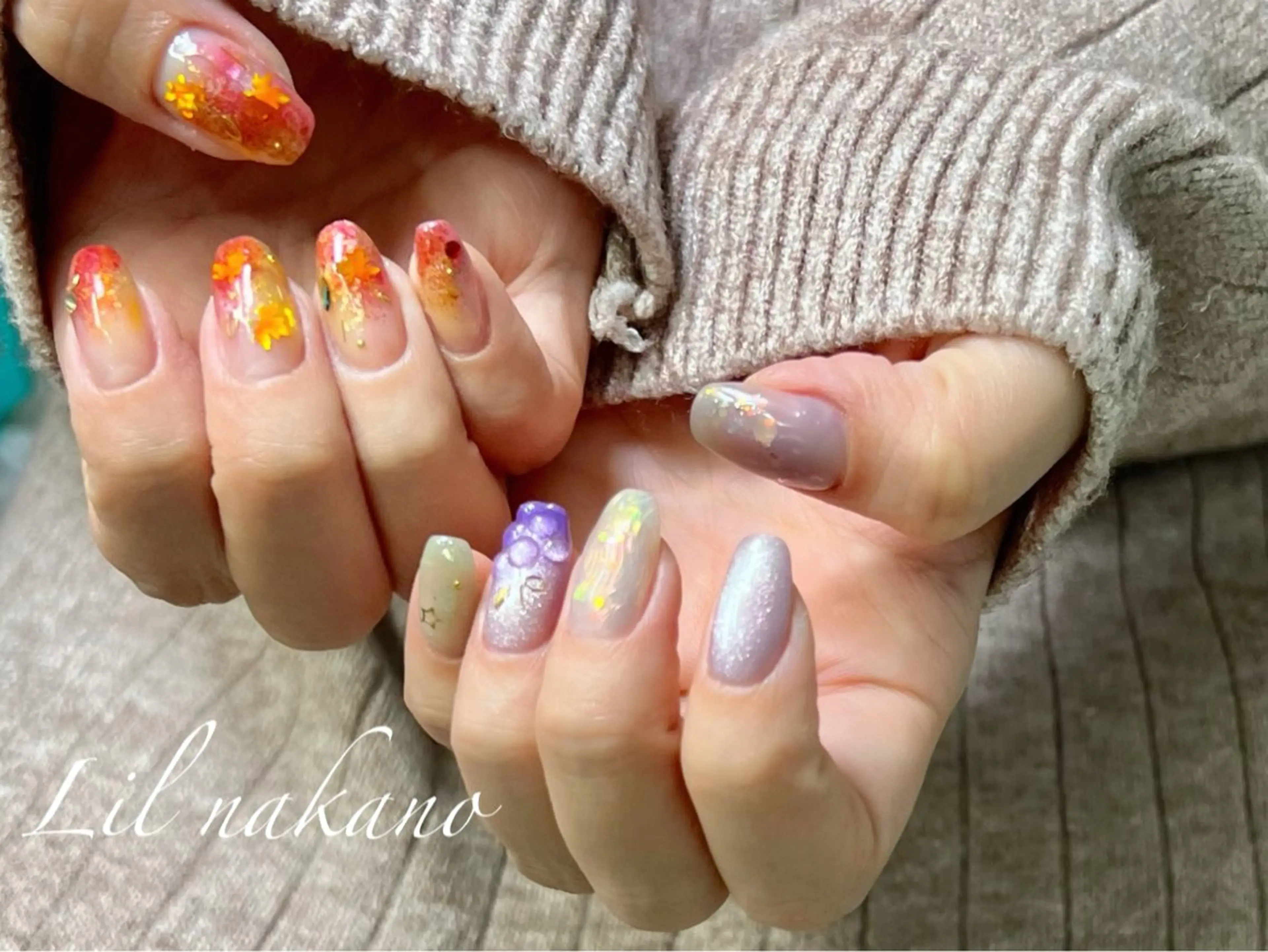 ネイル ハンドネイル Lil nakano ネイルサロンのネイルデザイン