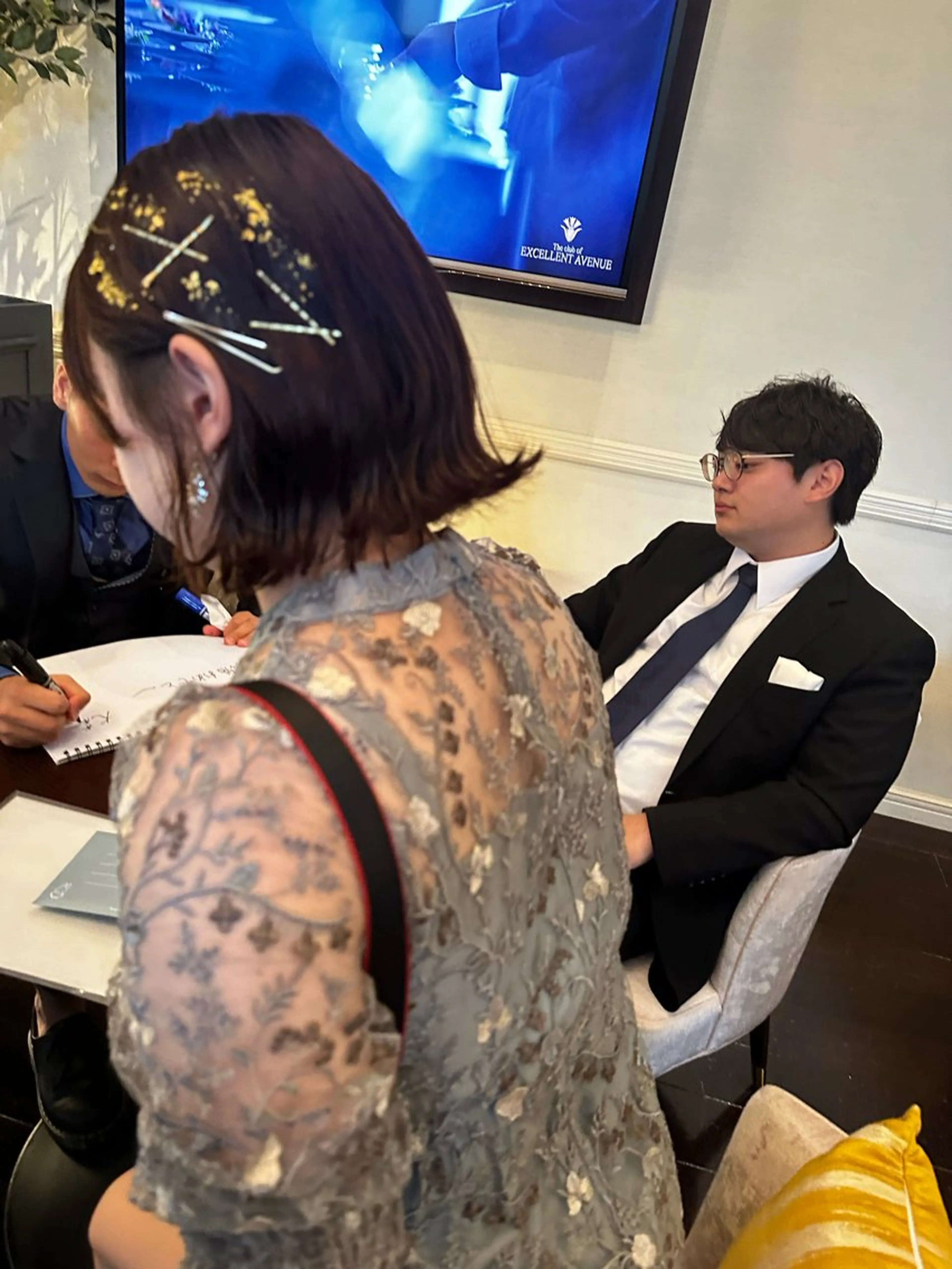 ミディアム カラー ヘアアレンジ ヘアセット 韓国/ヘアアレンジ/ 髪質改善/夏美のヘアスタイル