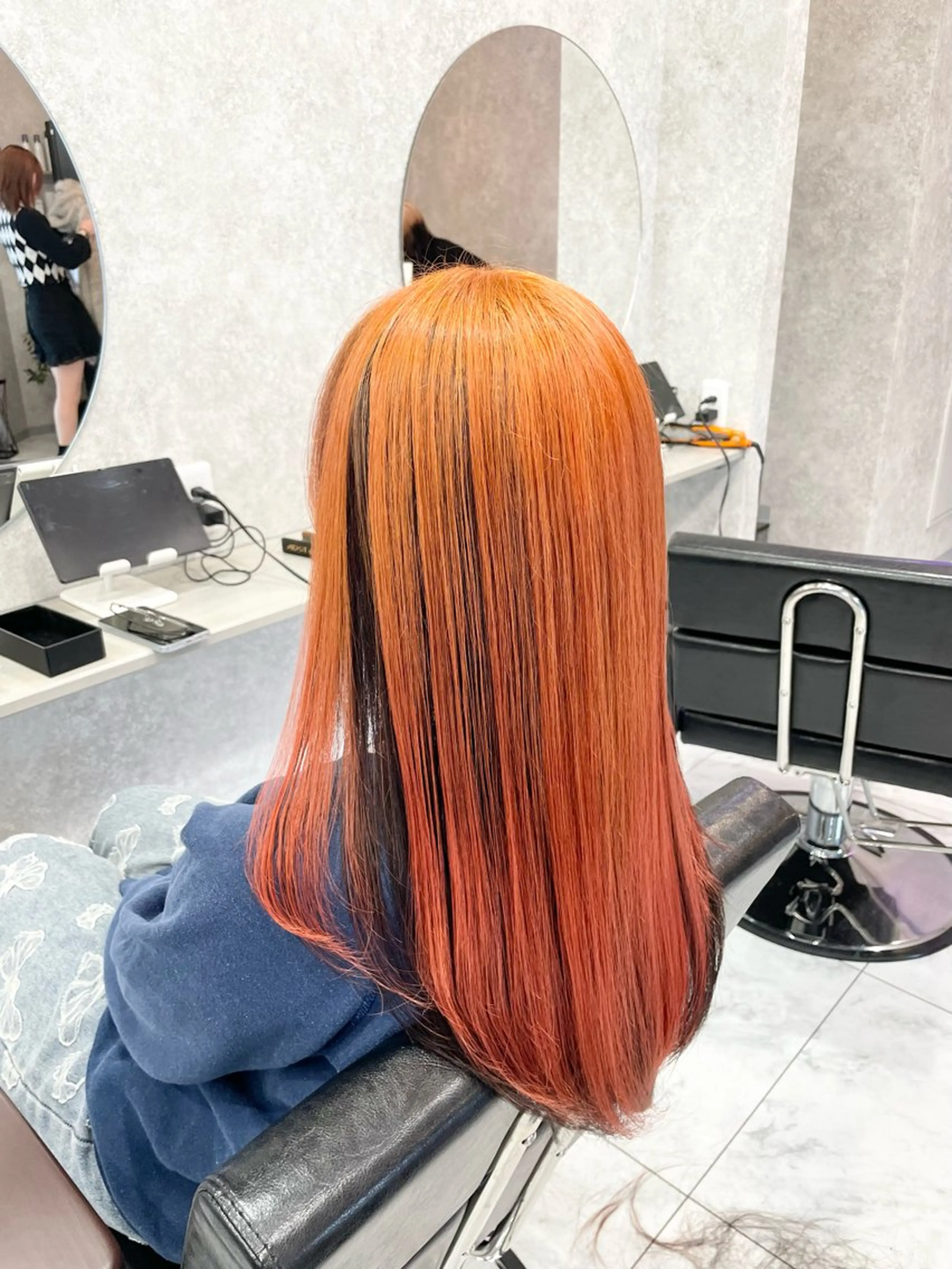 ロング 🦋ハイトーン🦋 石山 希理🦋のヘアスタイル