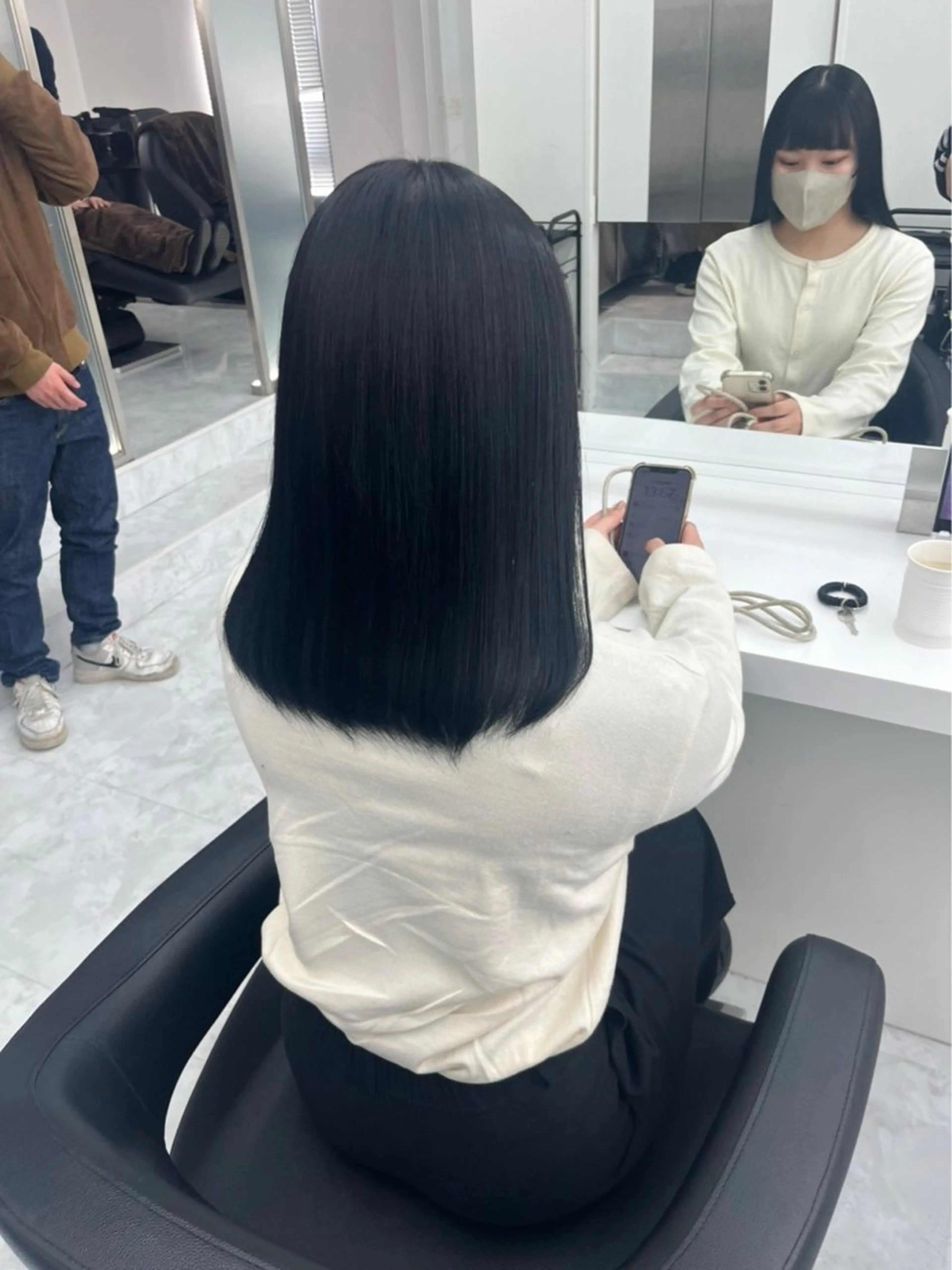 セミロング 🫧LALA🫧 艶髪🫧のヘアスタイル