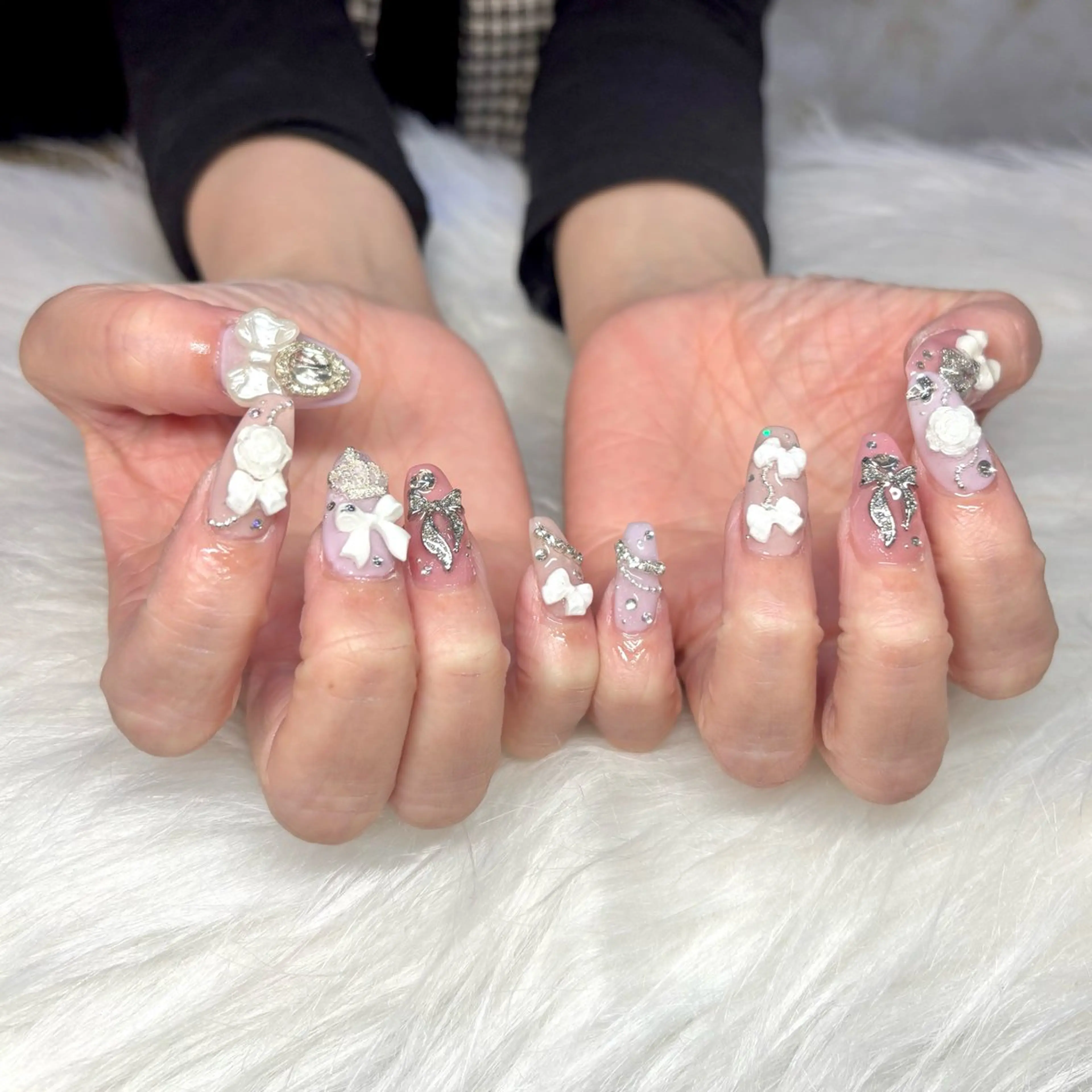 ネイル ハンドネイル HANA ソブエのネイルデザイン