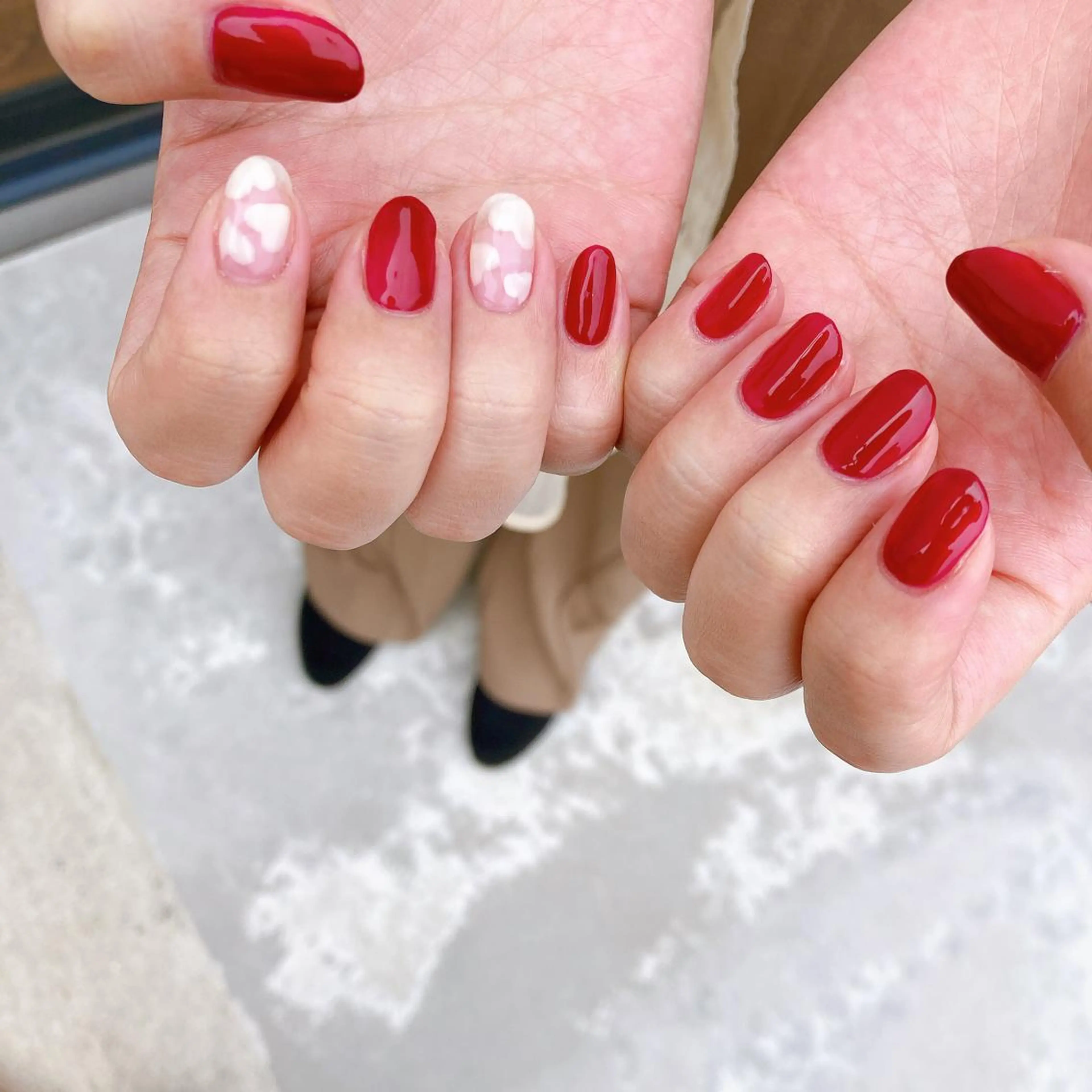 ネイル アートネイル シンプルネイル n a l u /natsumiのネイルデザイン