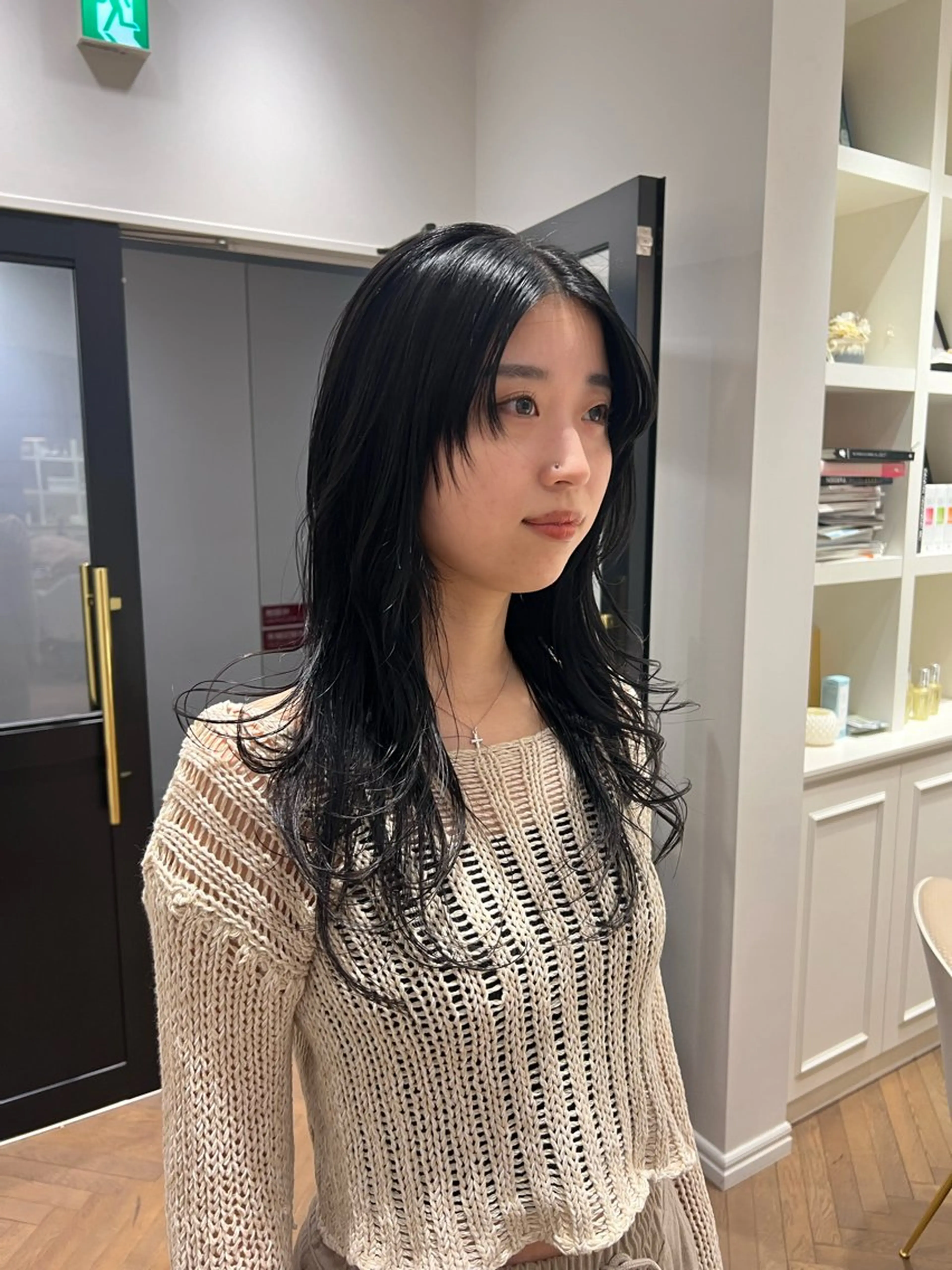 ロング カラー レイヤーカット カット ヘアカラー トリートメント 似合わせ/レイヤー 💟SAEのヘアスタイル