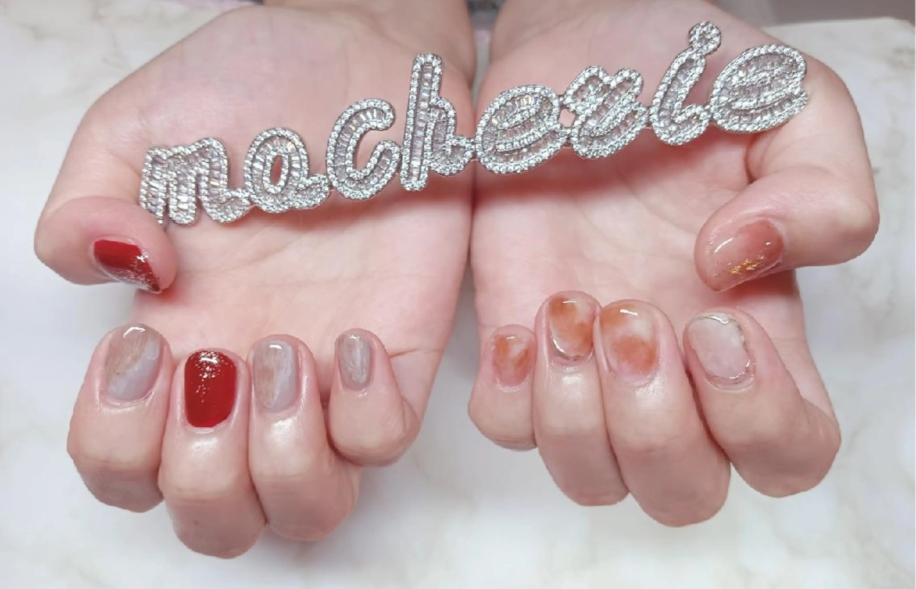 ネイル ニュアンスネイル ハンドネイル Nail Salon macherieのネイルデザイン