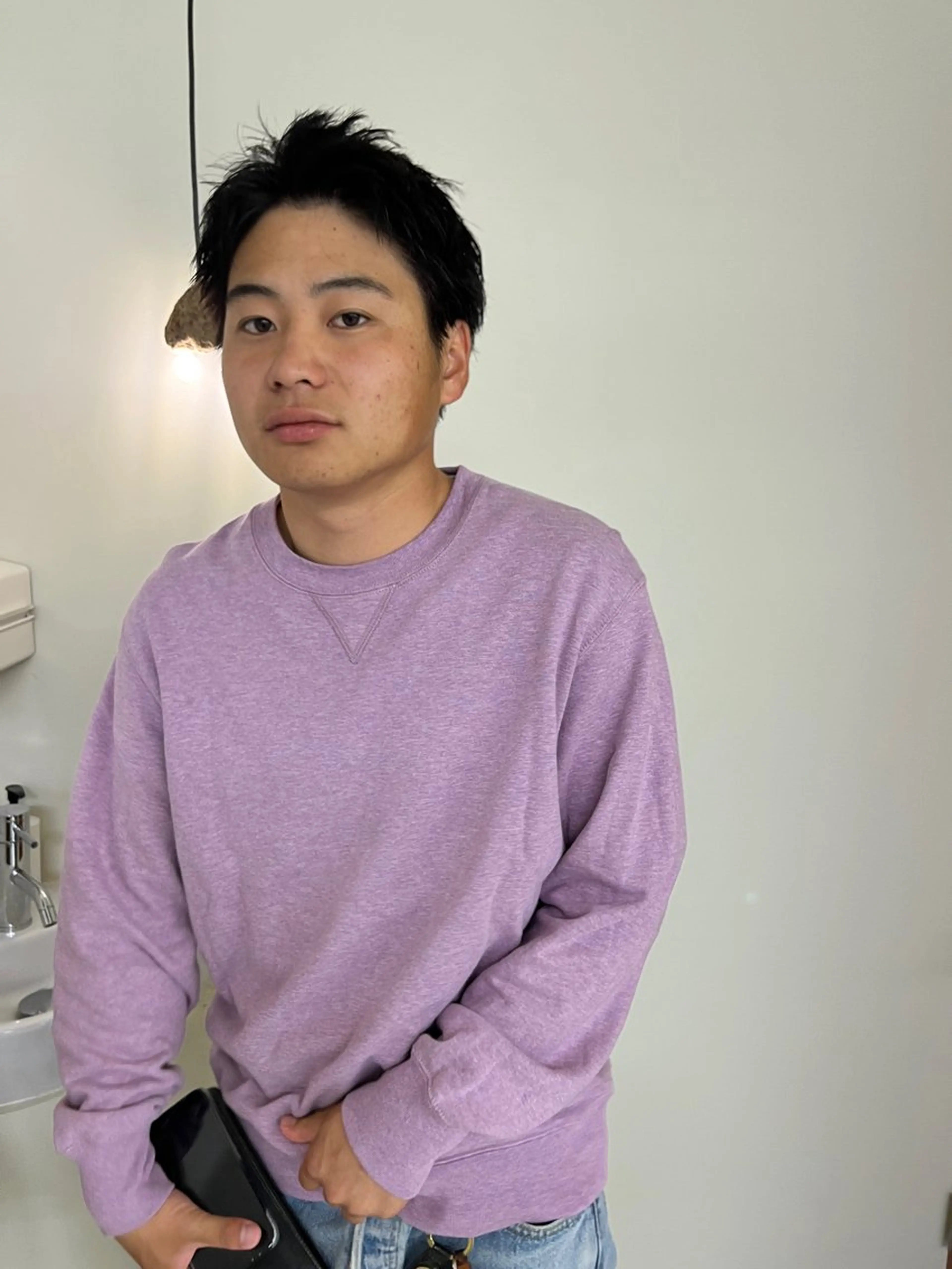 ショート メンズ スパイキーショート ショートヘア メンズハイトーン/栄 /イトウタケルのヘアスタイル