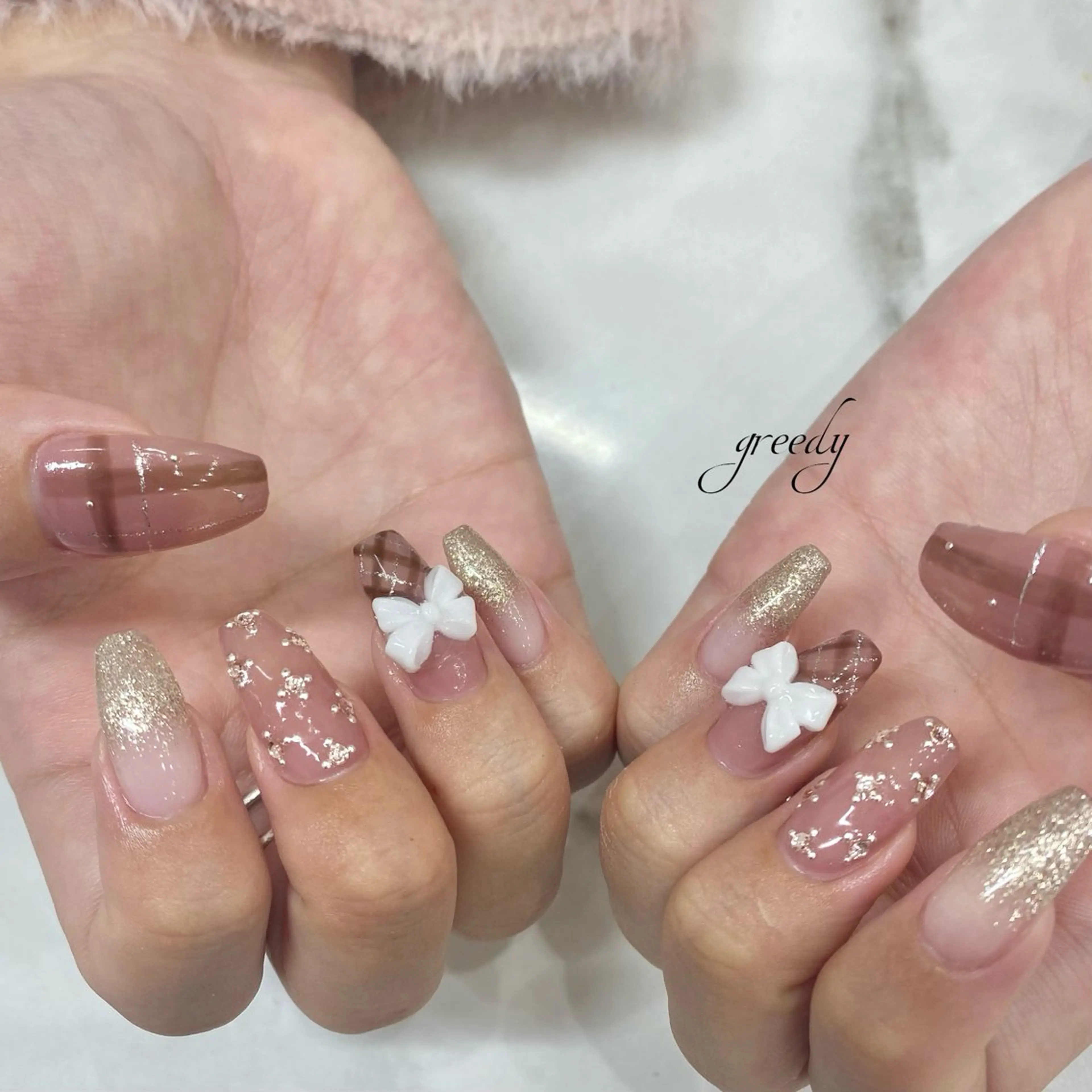 🦩𝐇𝐀𝐍𝐃持ち込みネイル🦩🫧オフケア込の写真