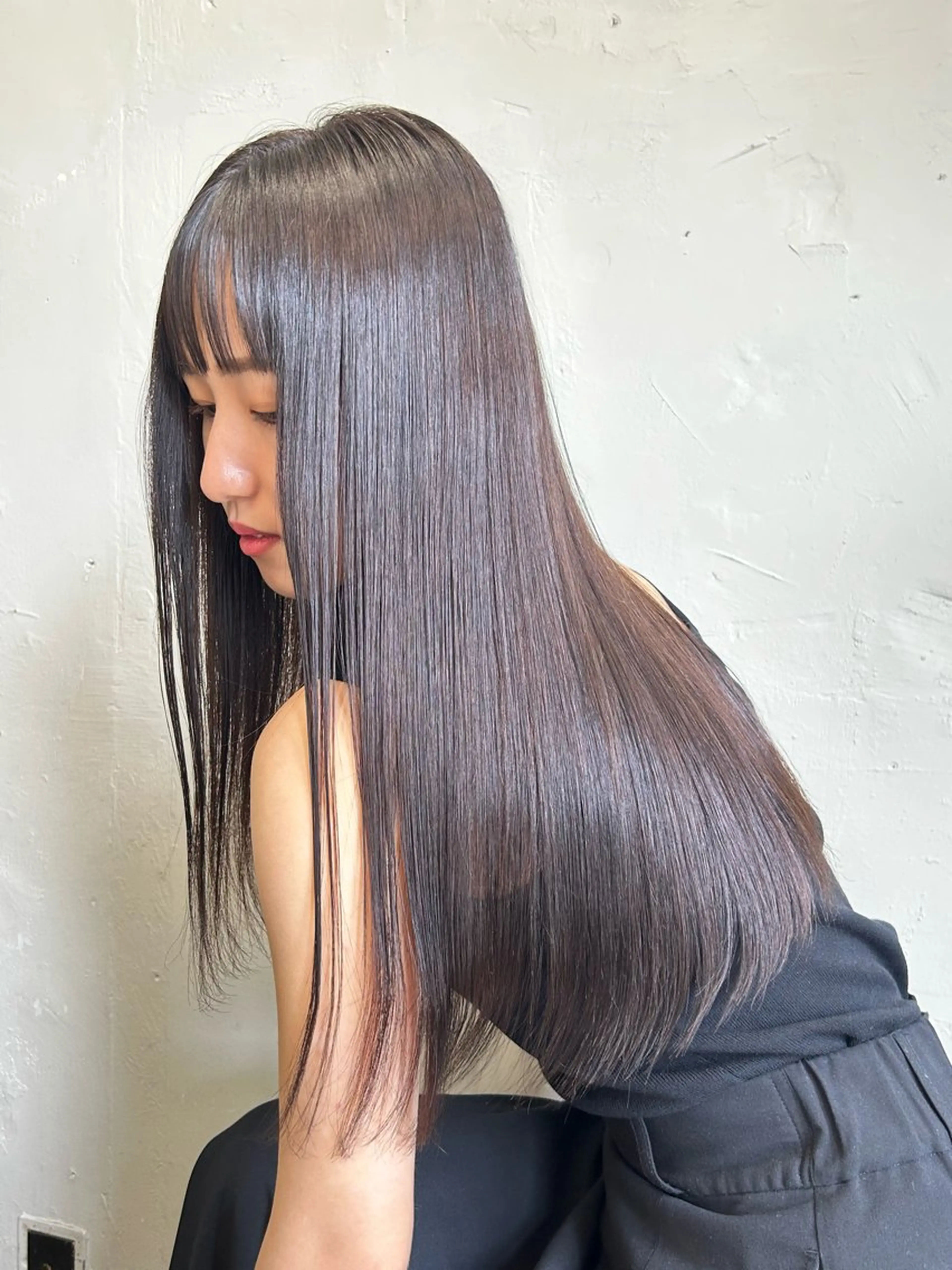 【艶髪🩵】髪質改善シルクストレート&似合わせカットの写真