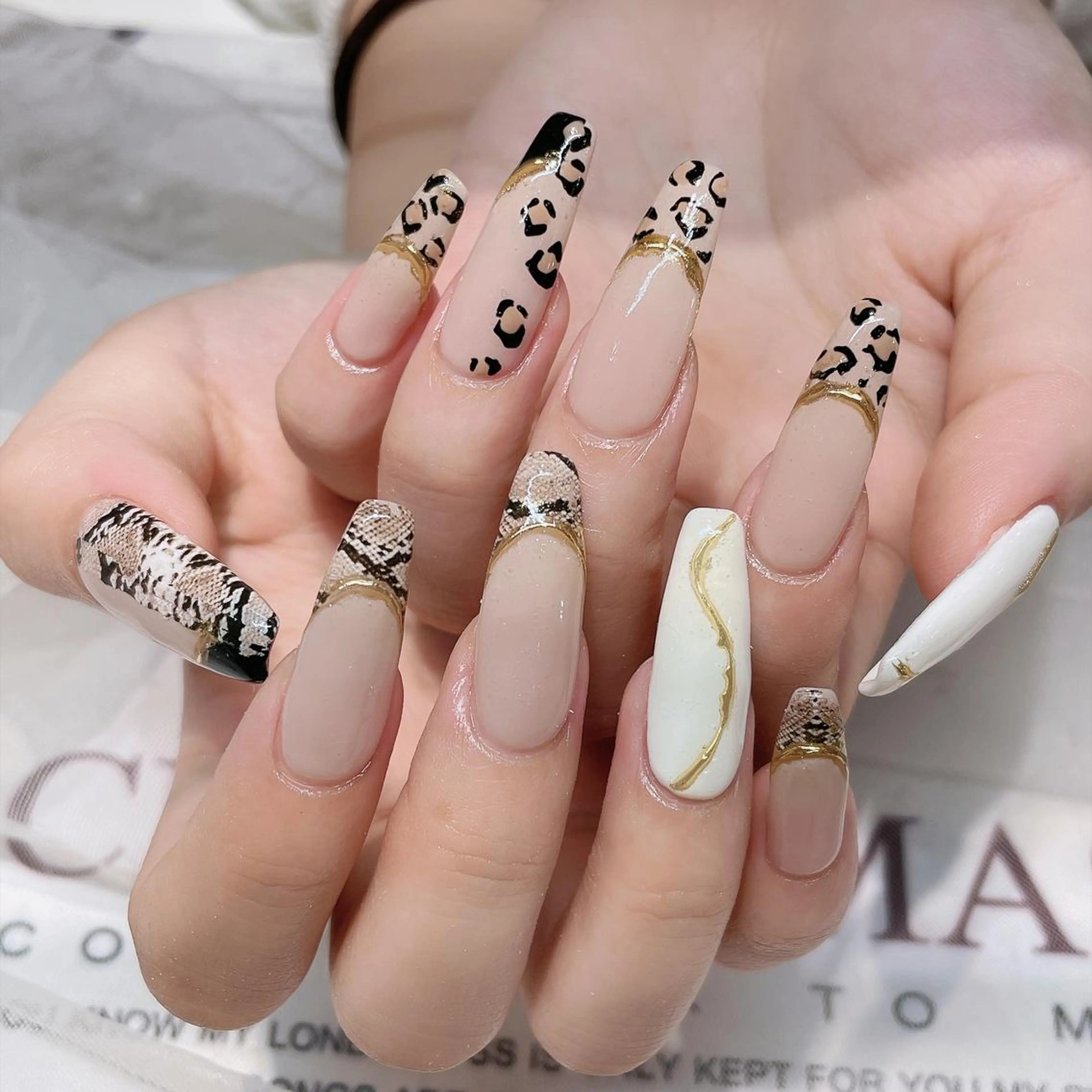 ネイル 長さだし専門店 M2 rikaのネイルデザイン