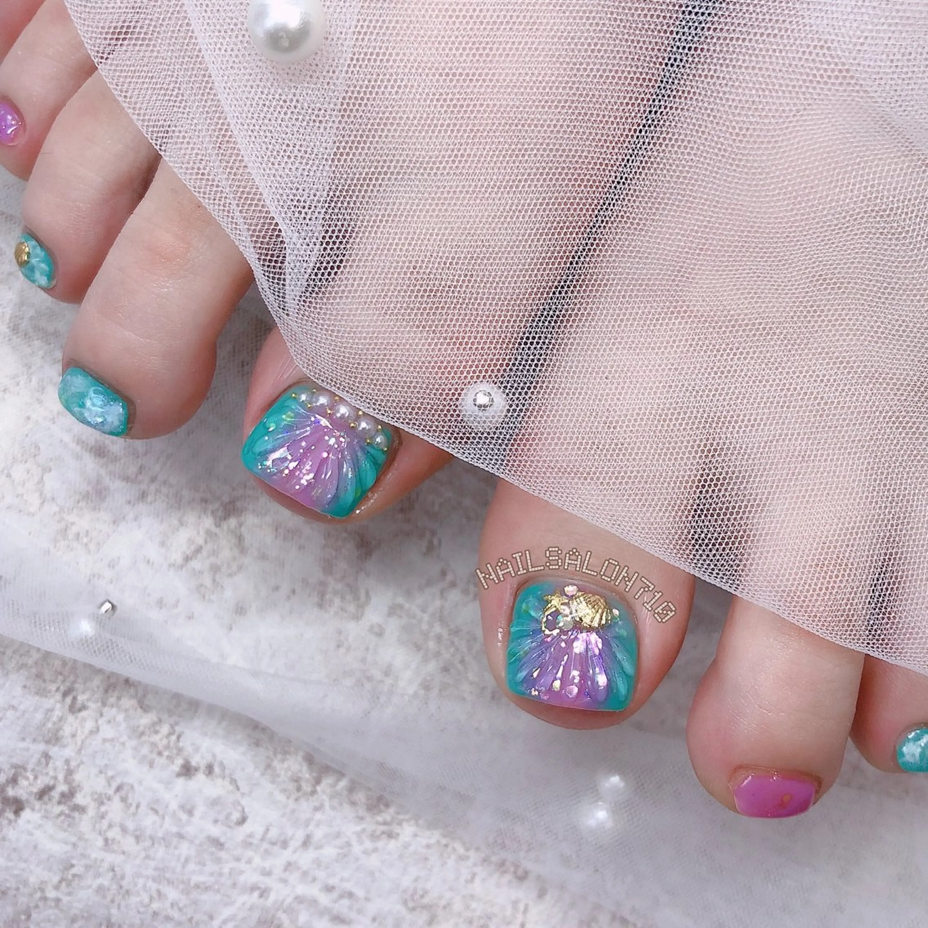 ネイル ハンドネイル フットネイル ナナイチゼロ I.Naoのネイルデザイン