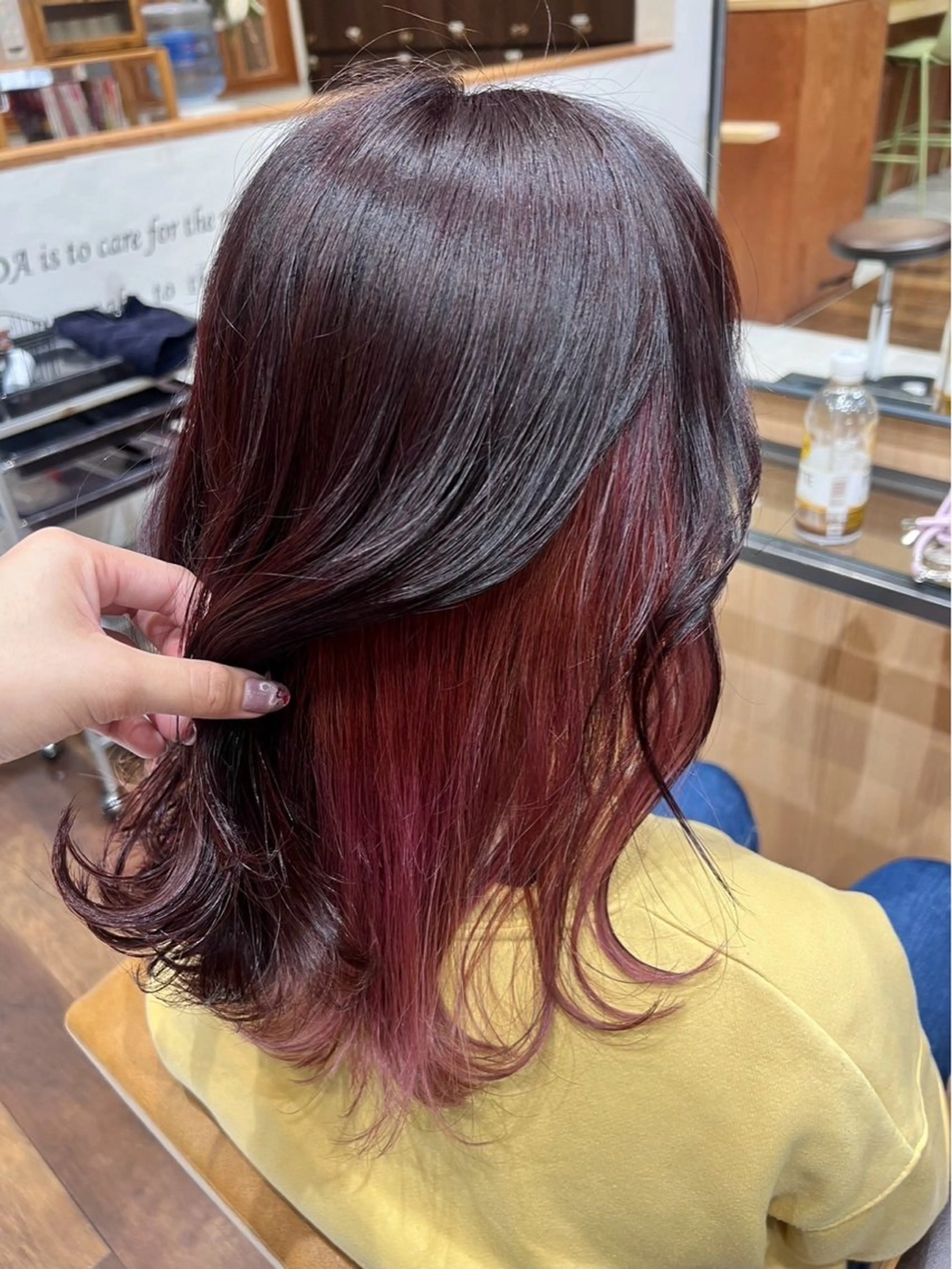 セミロング カラー カット ヘアカラー 🌻井上 マリー🌻のヘアスタイル