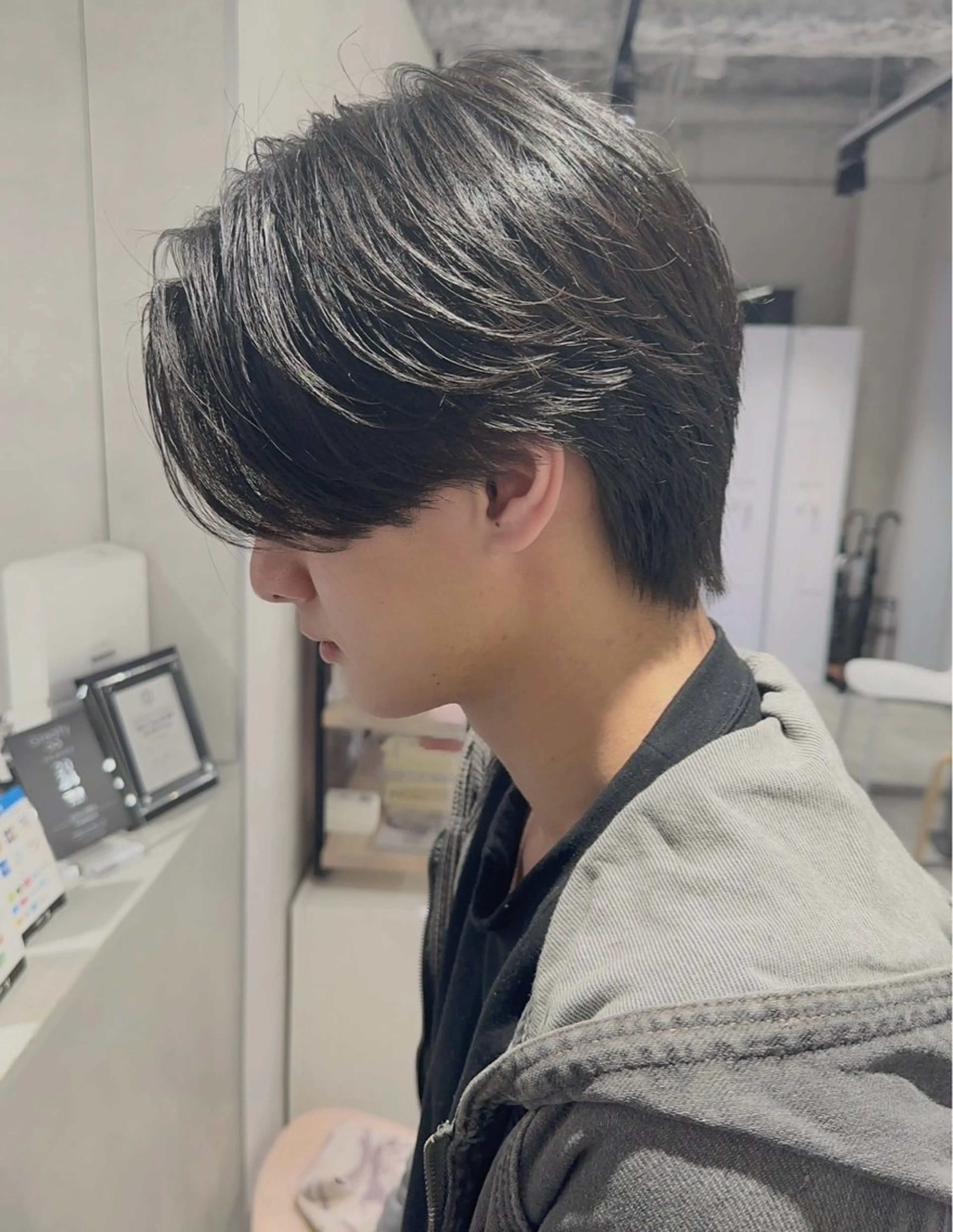 パーマ メンズ カット 加藤 拓海のヘアスタイル
