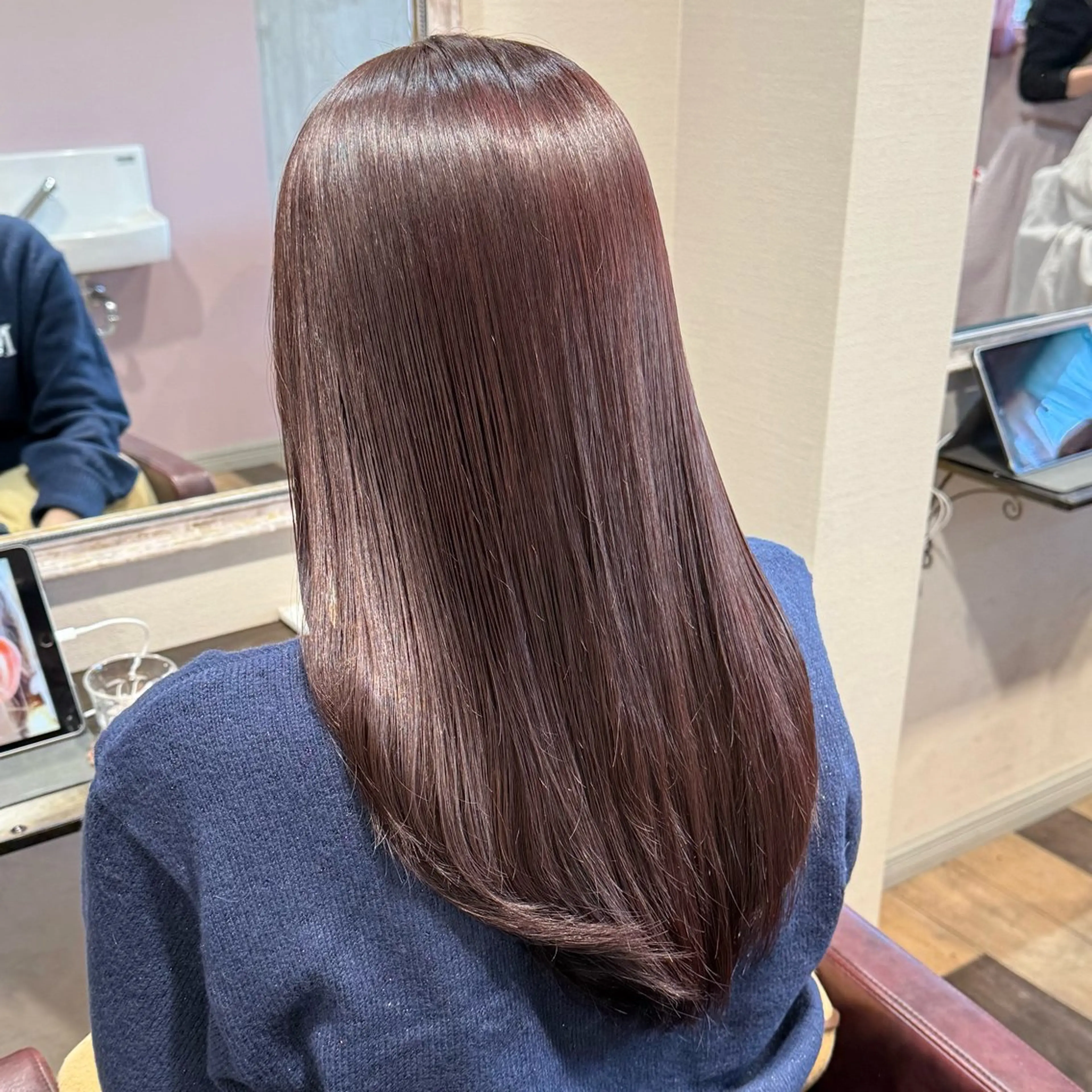 ロング カラー 柔らかいcolor ￤韓国￤🩰マユ🩰のヘアスタイル