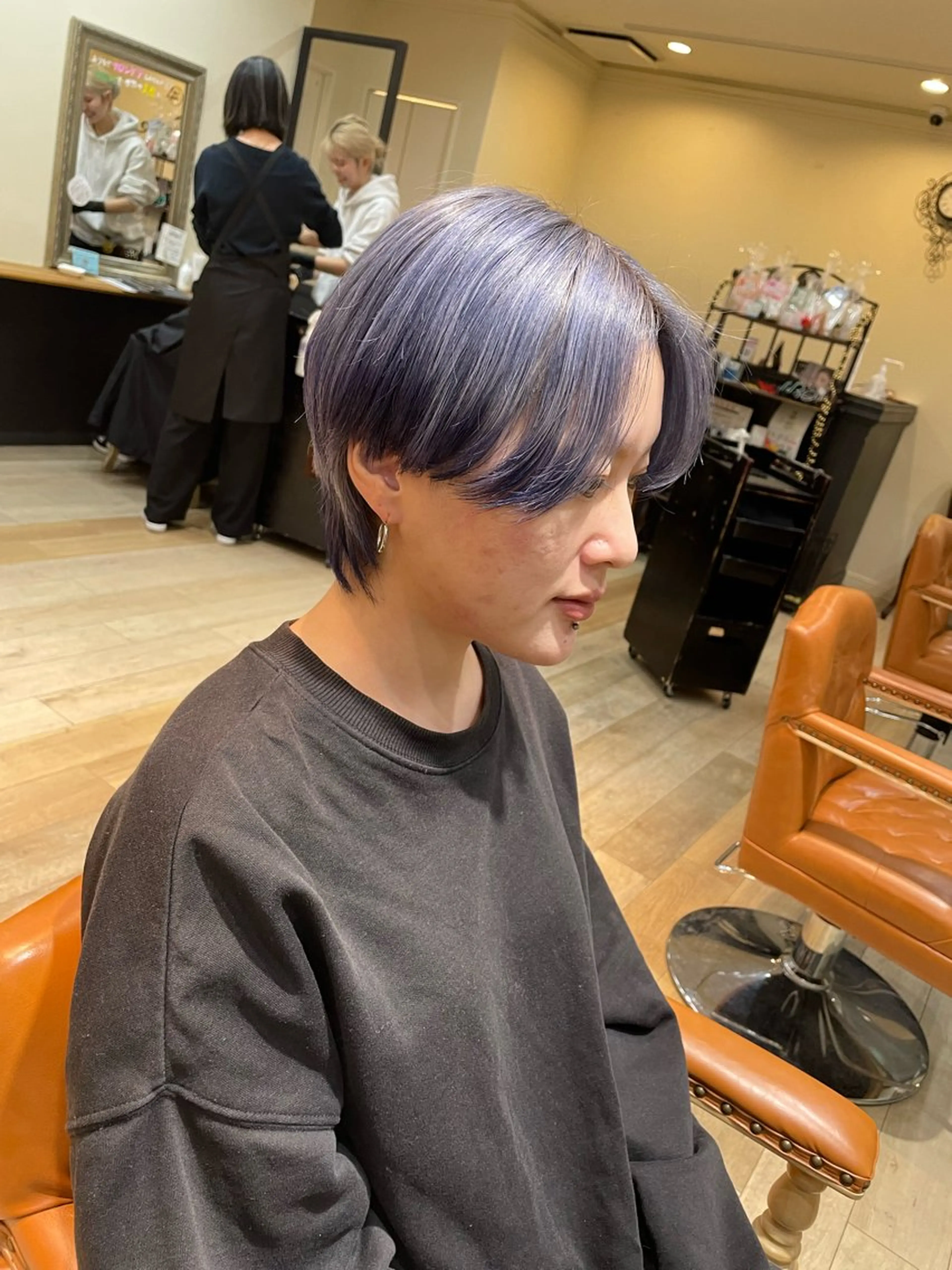 ショート 亀川蓮 Agu hairのヘアスタイル