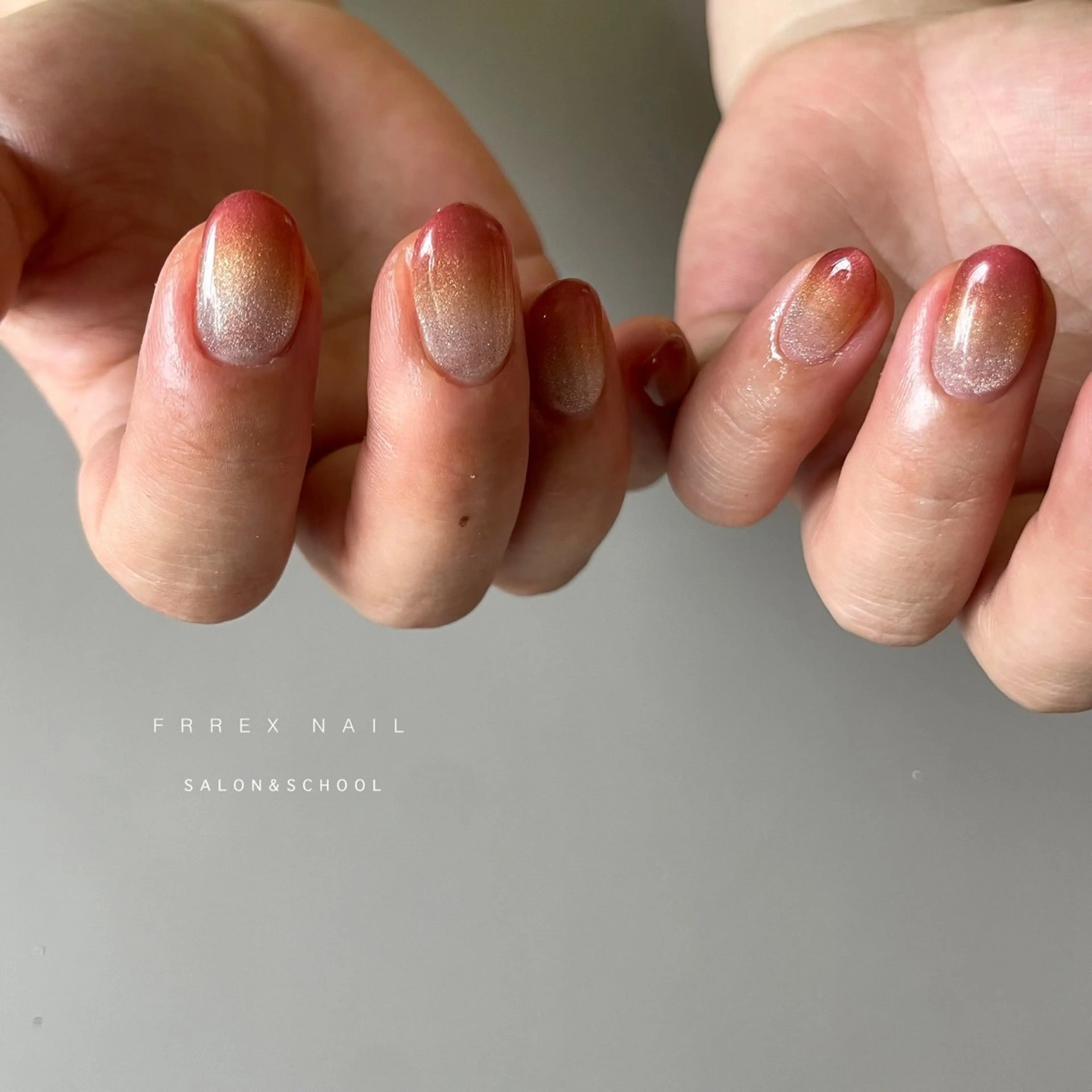 ネイル マグネットネイル ハンドネイル ハンドケア Freex nail所属・freex nail /ニュアンス/個性派のネイルデザイン