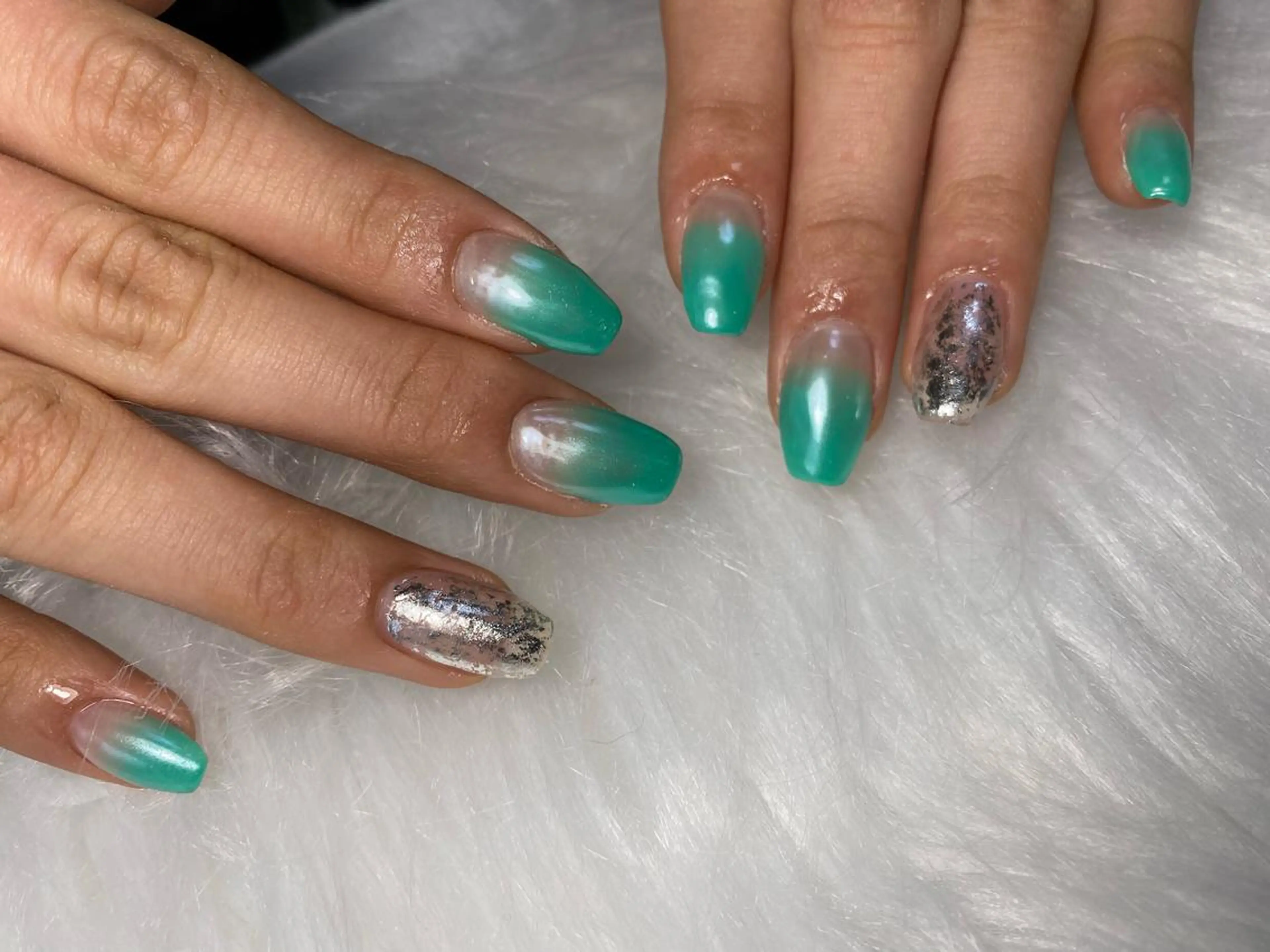 ネイル ハンドネイル Mana‪ ‪·͜· ❤︎‬のネイルデザイン