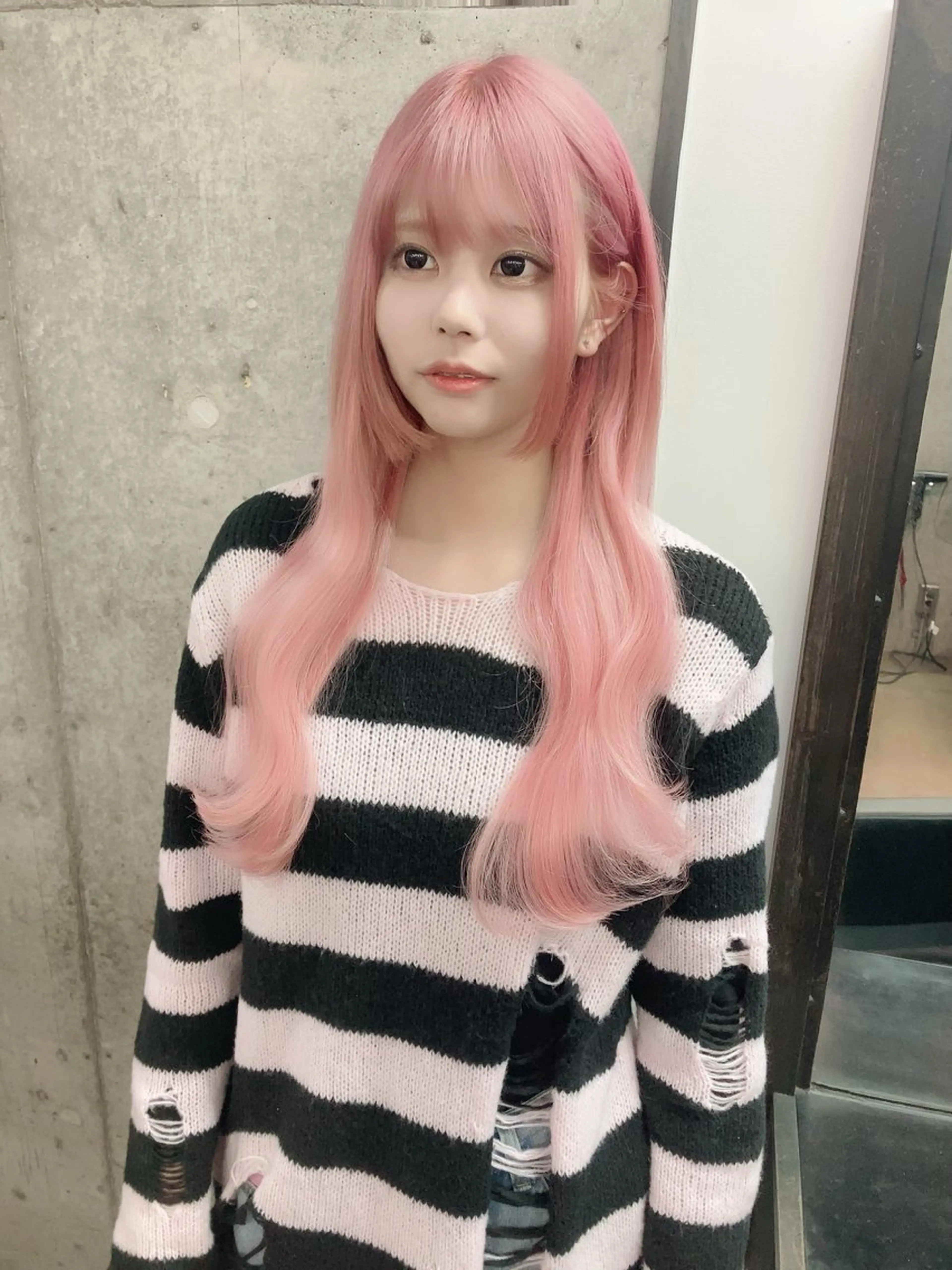 ロング カラー ヘアカラー エクステ ✨最安値✨エクステ カラー🌼つきな🌼のヘアスタイル