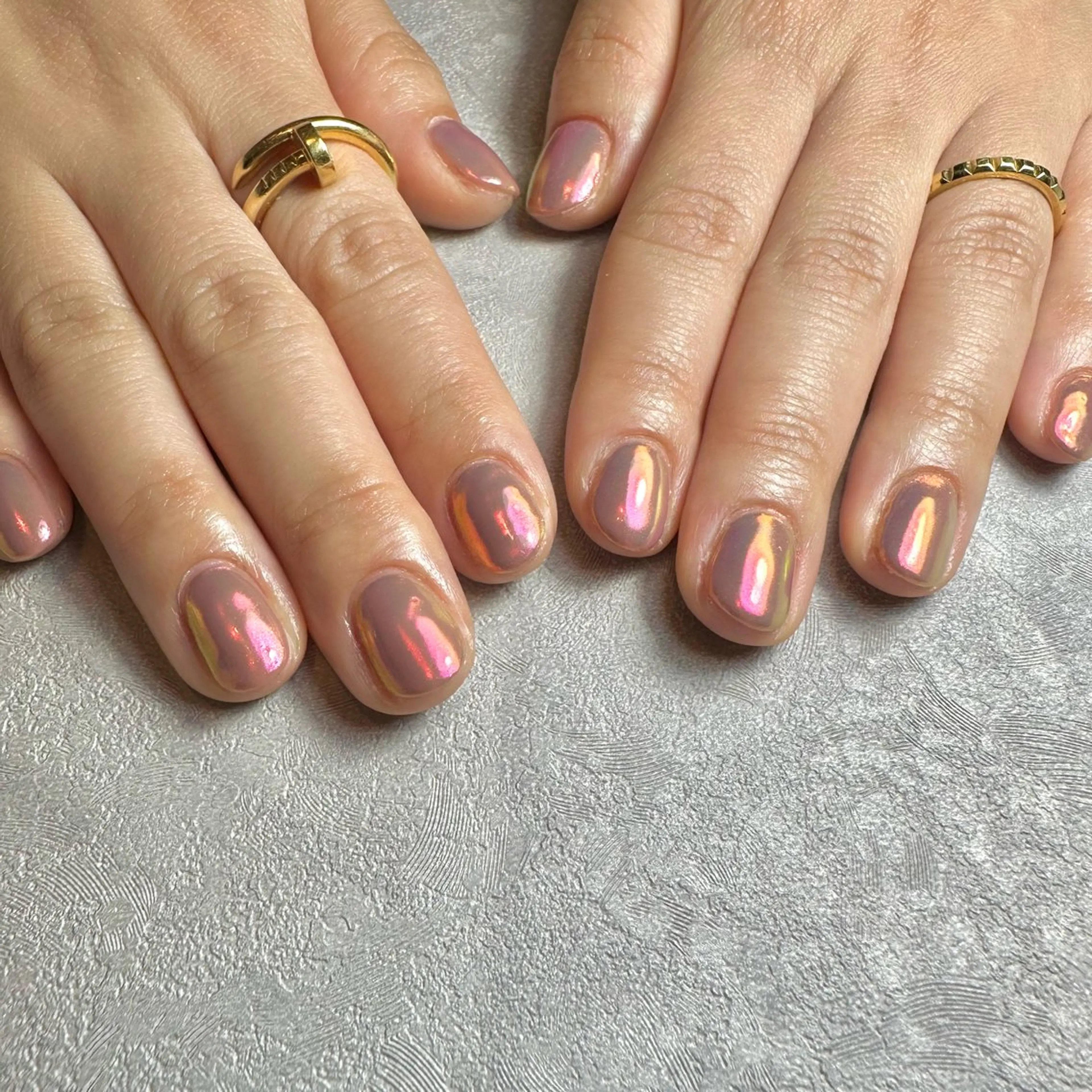 ネイル オーロラネイル ハンドネイル フットネイル GéRanium Harukaのネイルデザイン