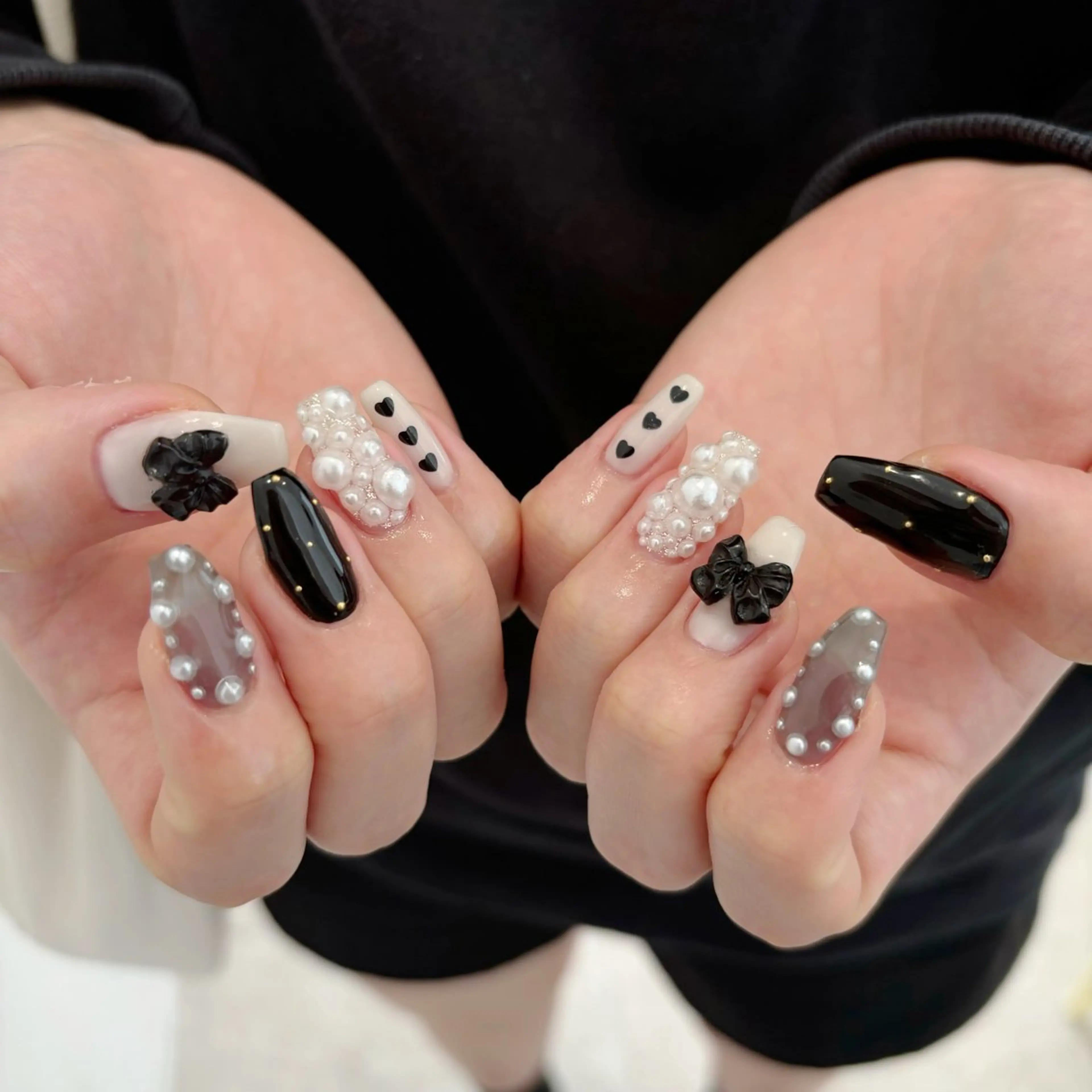 ネイル ハンドネイル nailsalon mooi.外苑前所属・-mooi.- M a h oのネイルデザイン