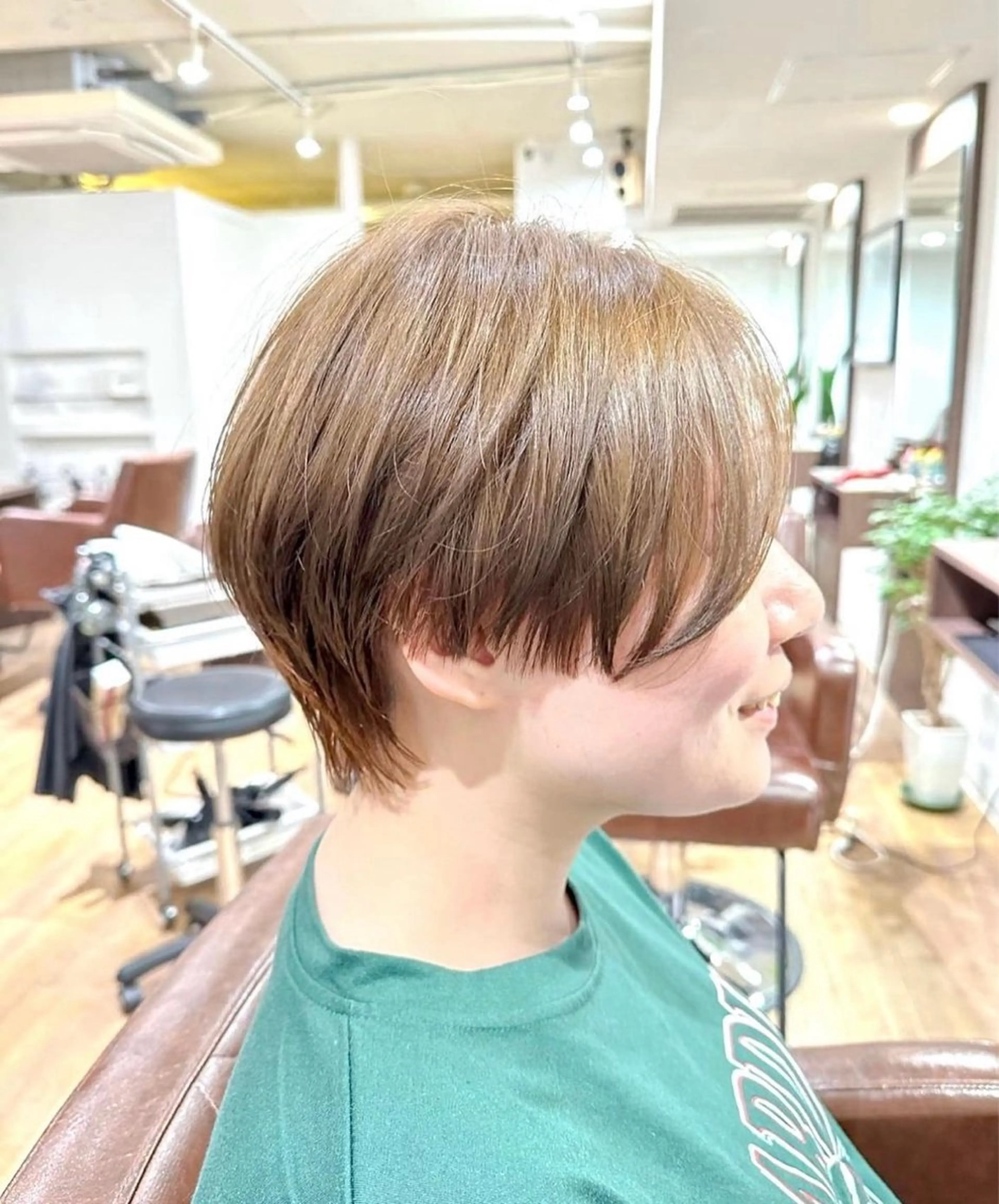 ショート ハンサムショート ショートヘア 🌈縮毛矯正/ショー ト/MIKI🌈のヘアスタイル