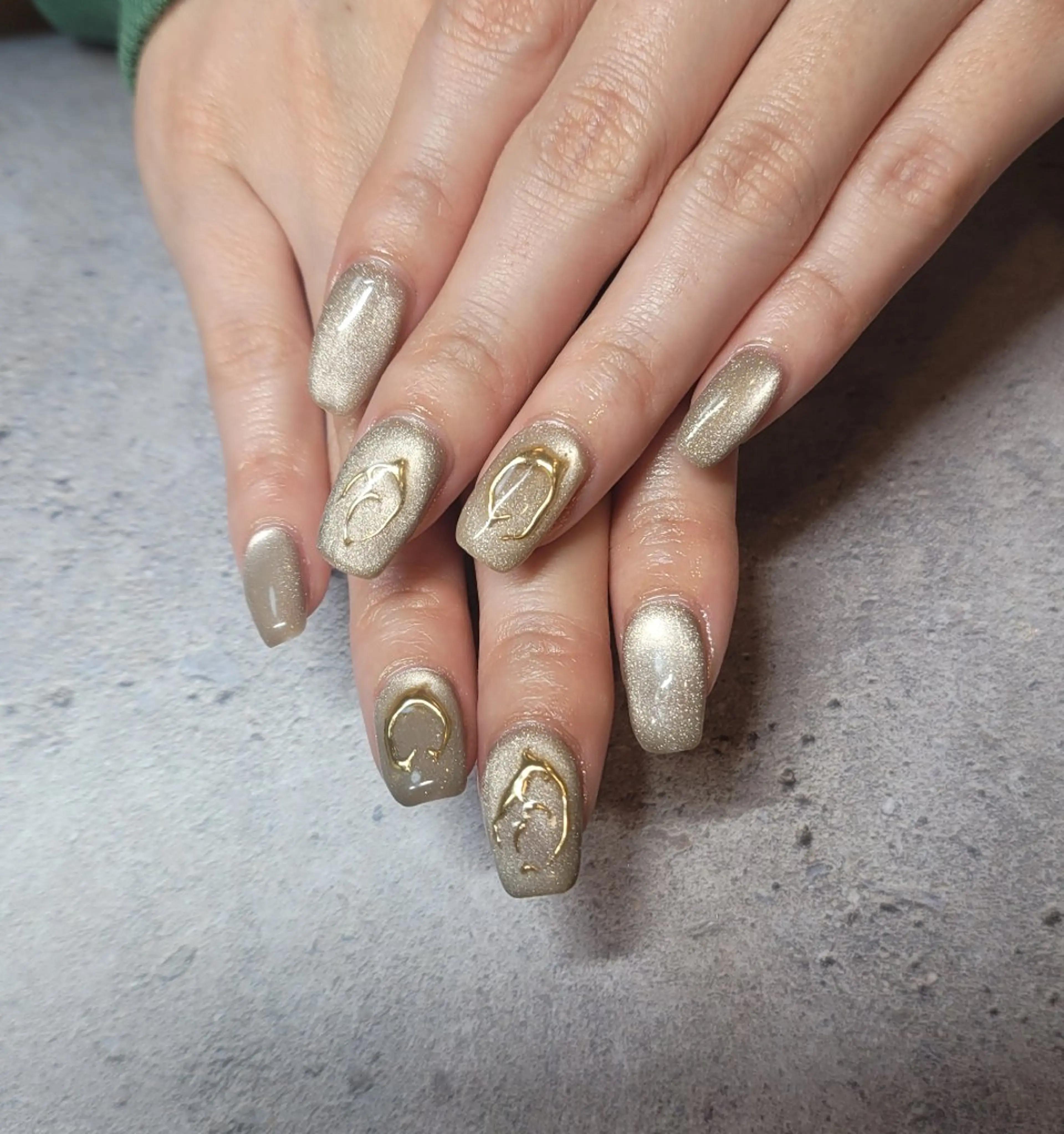 ネイル ハンドネイル Salon-NAKO 🐷shirai🐷のネイルデザイン