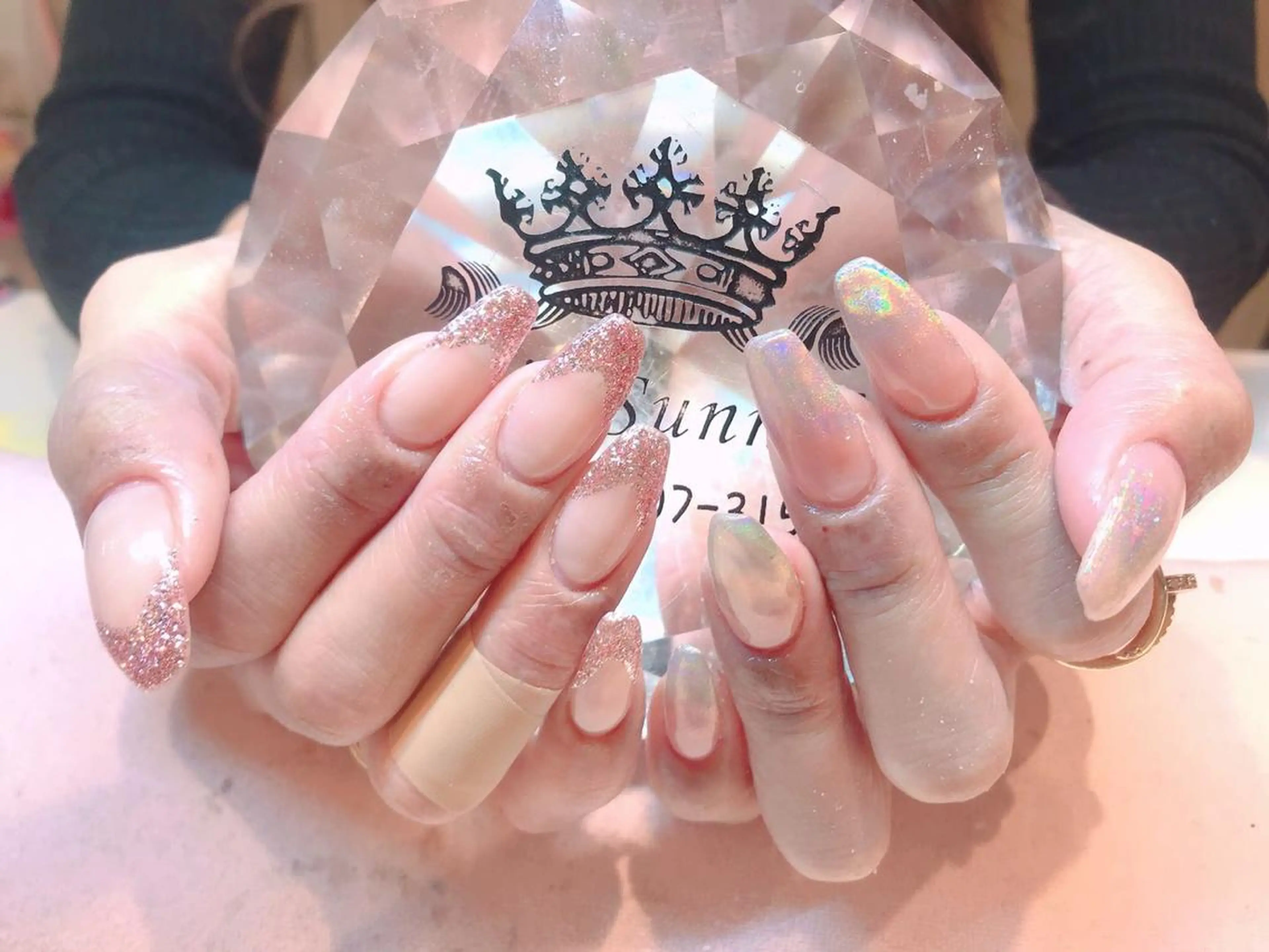 ネイル 長さだし専門店 M2　rikaのネイルデザイン